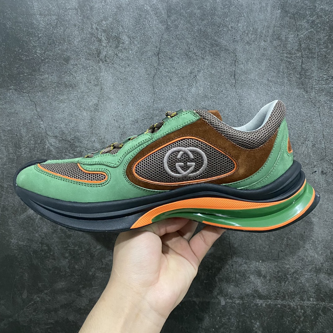 [Dongguan-made purchasing version] Gucci Run 2023 Spring and Summer Latest Couples' Sports Shoes