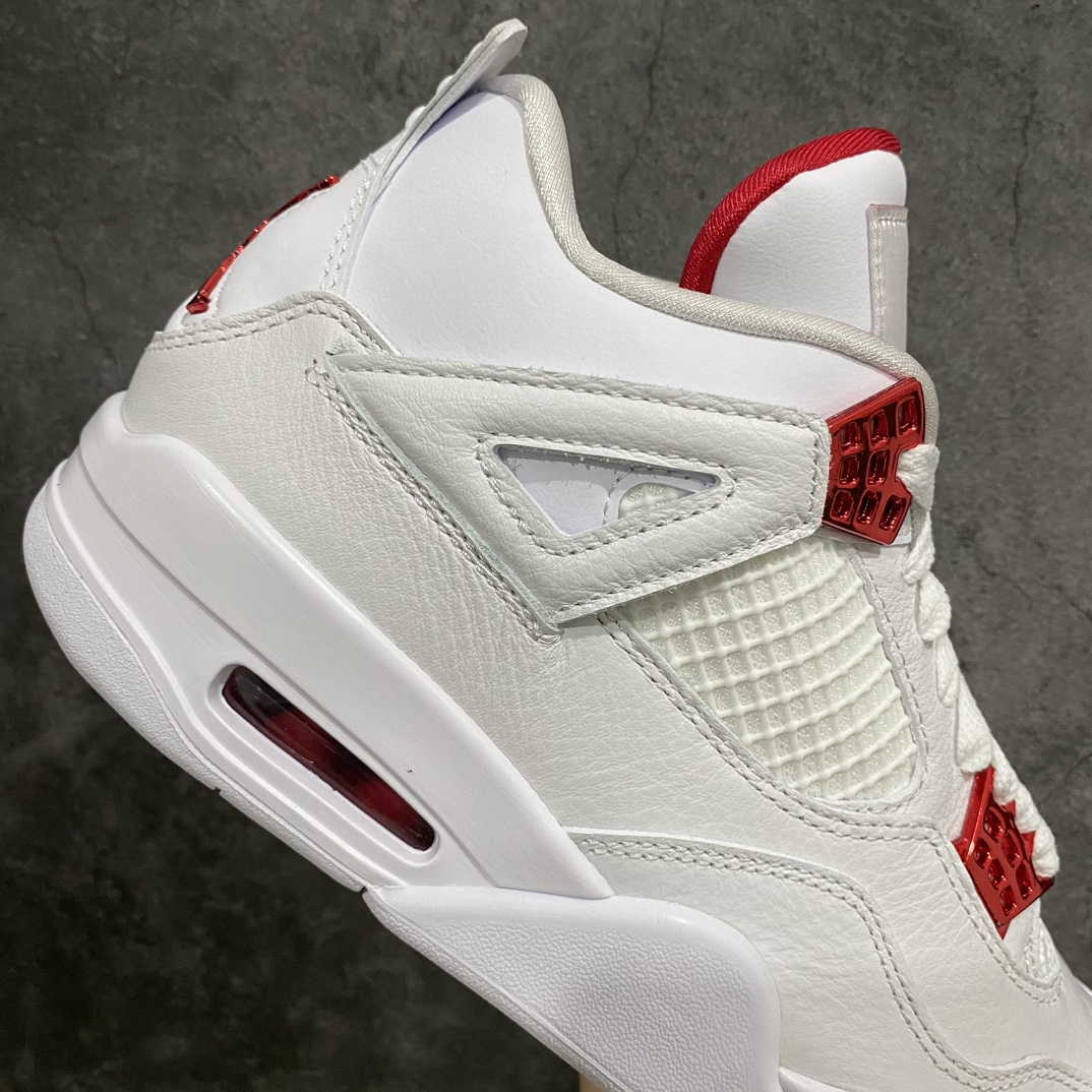 图片[7]-【老DT版本】Air Jordan 4 Retro 白红金属扣CT8527-112n大厂出品 市场最强版本 完美清洁度n最高工艺复刻 原装无色差修正 全头层制作n原楦原纸板开发 纯正四代版型n原底真实气垫 回弹反馈充足n完美鞋楦打造 市面最高工艺独家外贸鬼佬48大码 尺码：40-48.5-莆田鞋批发中心