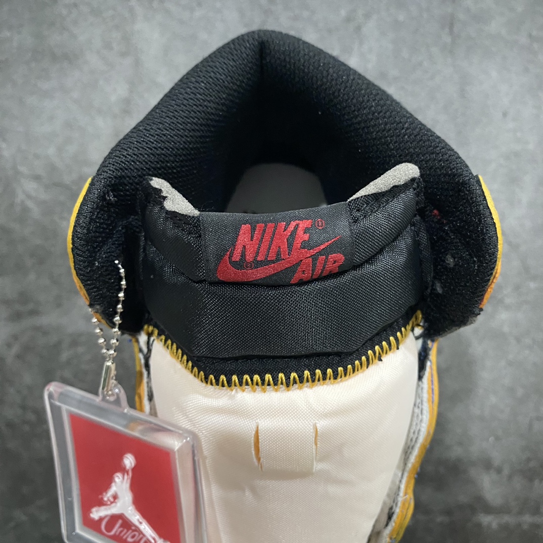 【XP纯原】最新批次 Union x Air Jordan AJ1 Retro High NRG 联名四色拼接黑脚趾 BV1300-146 蓝黑红