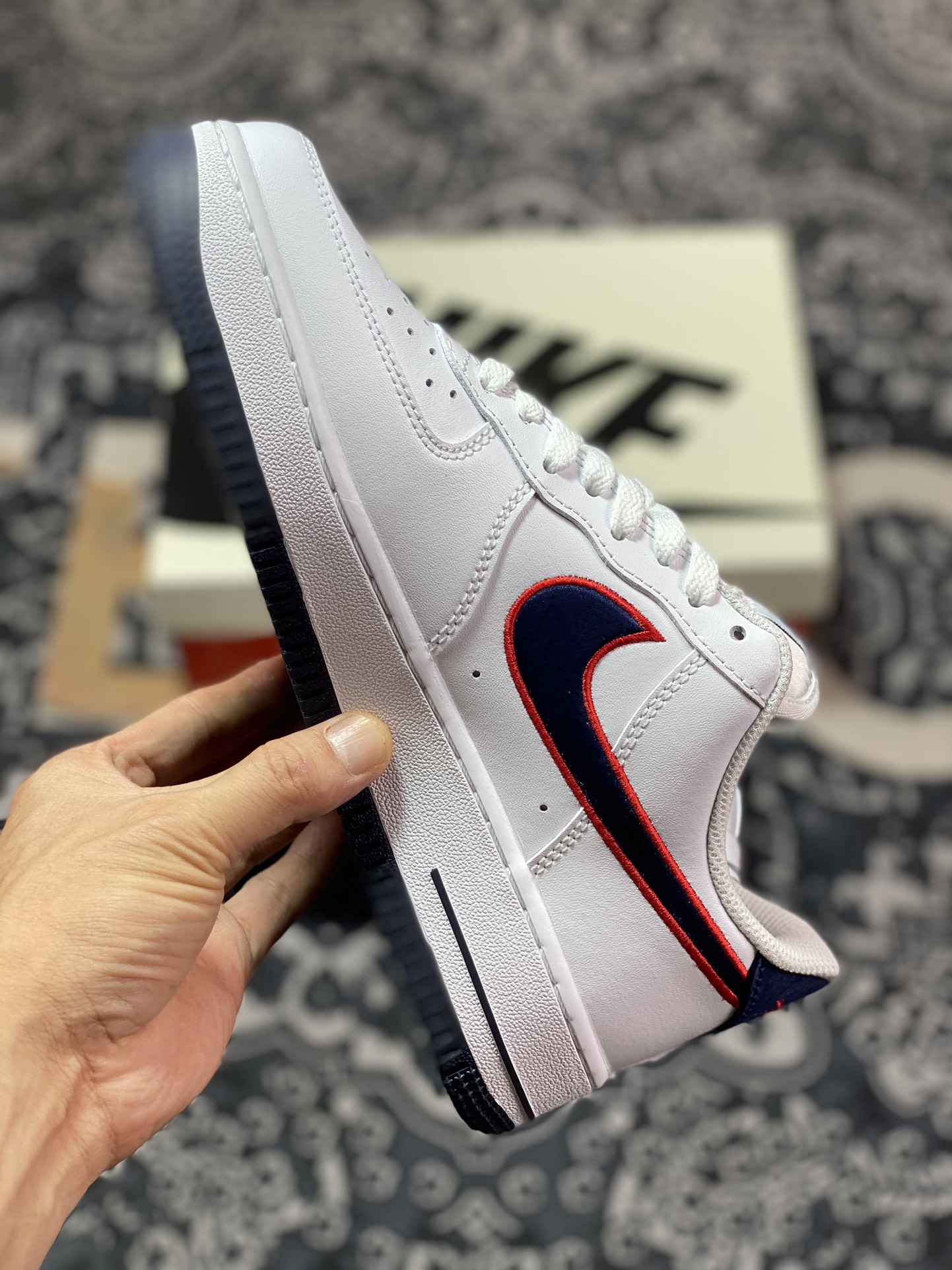 Nike Air Force 1'07 Low”Houston Comets Four-Peat”空军一号板鞋“海军战士彗星四连冠”FJ0710-100