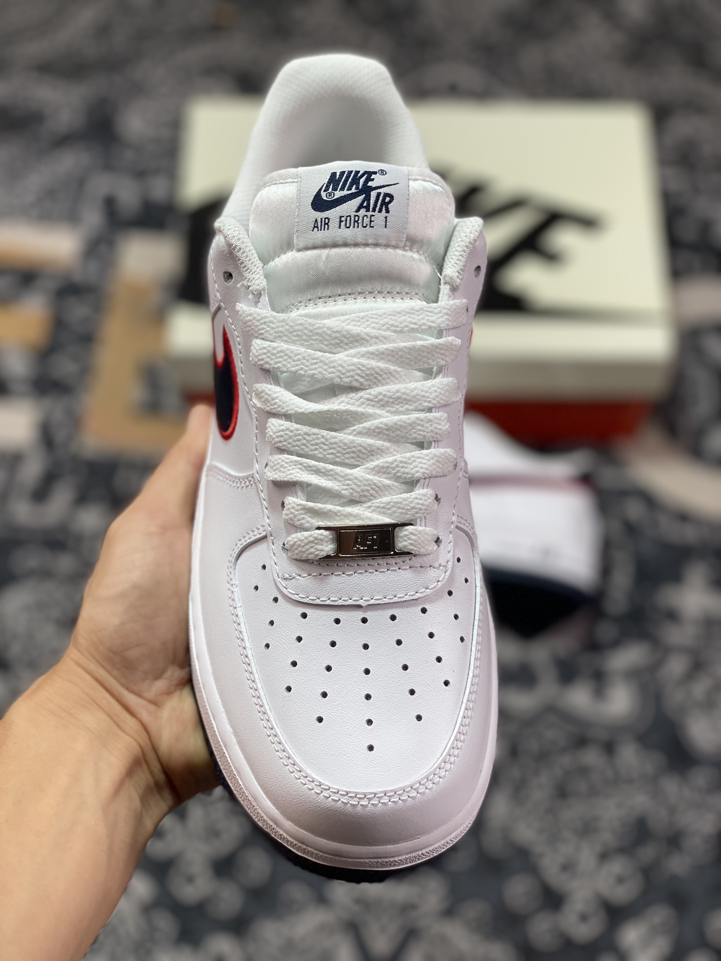 Nike Air Force 1'07 Low”Houston Comets Four-Peat”空军一号板鞋“海军战士彗星四连冠”FJ0710-100