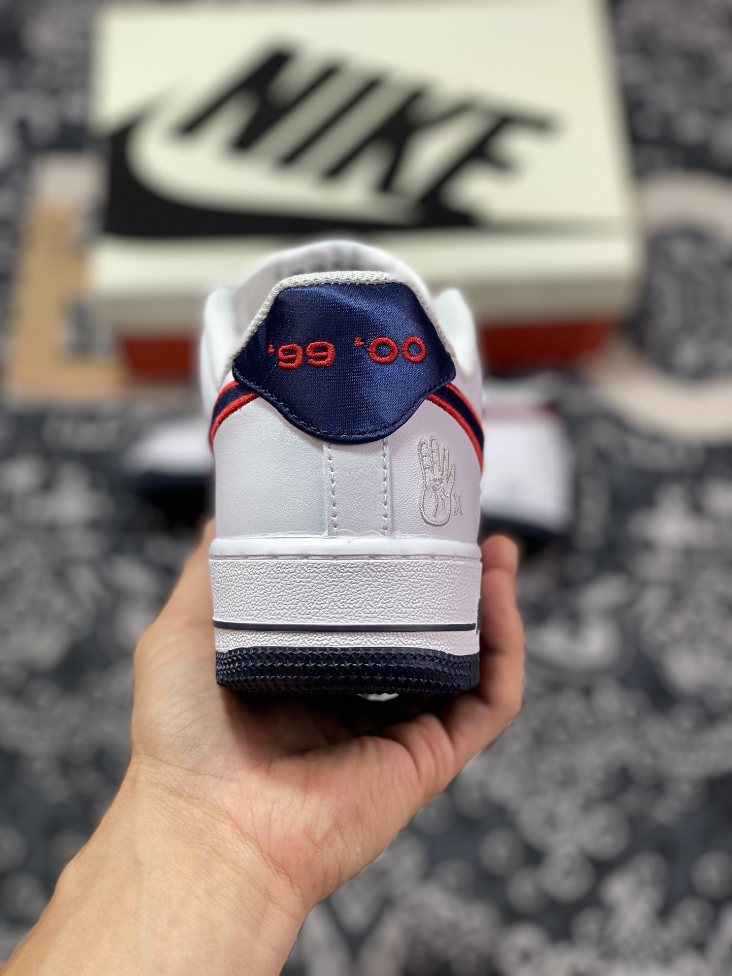 Nike Air Force 1'07 Low”Houston Comets Four-Peat”空军一号板鞋“海军战士彗星四连冠”FJ0710-100