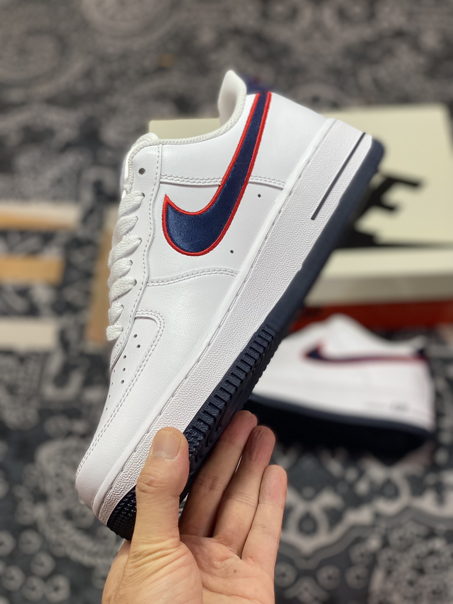 Nike Air Force 1'07 Low”Houston Comets Four-Peat”空军一号板鞋“海军战士彗星四连冠”FJ0710-100