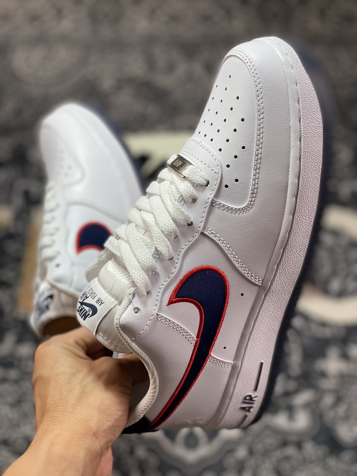 Nike Air Force 1'07 Low”Houston Comets Four-Peat”空军一号板鞋“海军战士彗星四连冠”FJ0710-100