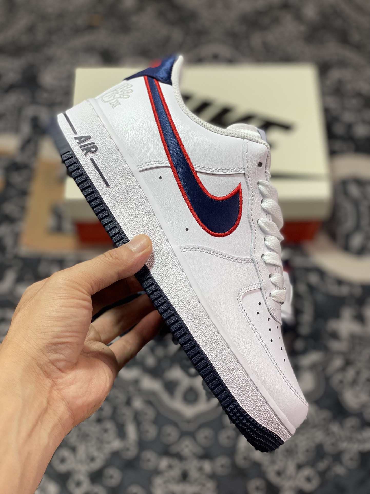 Nike Air Force 1'07 Low”Houston Comets Four-Peat”空军一号板鞋“海军战士彗星四连冠”FJ0710-100