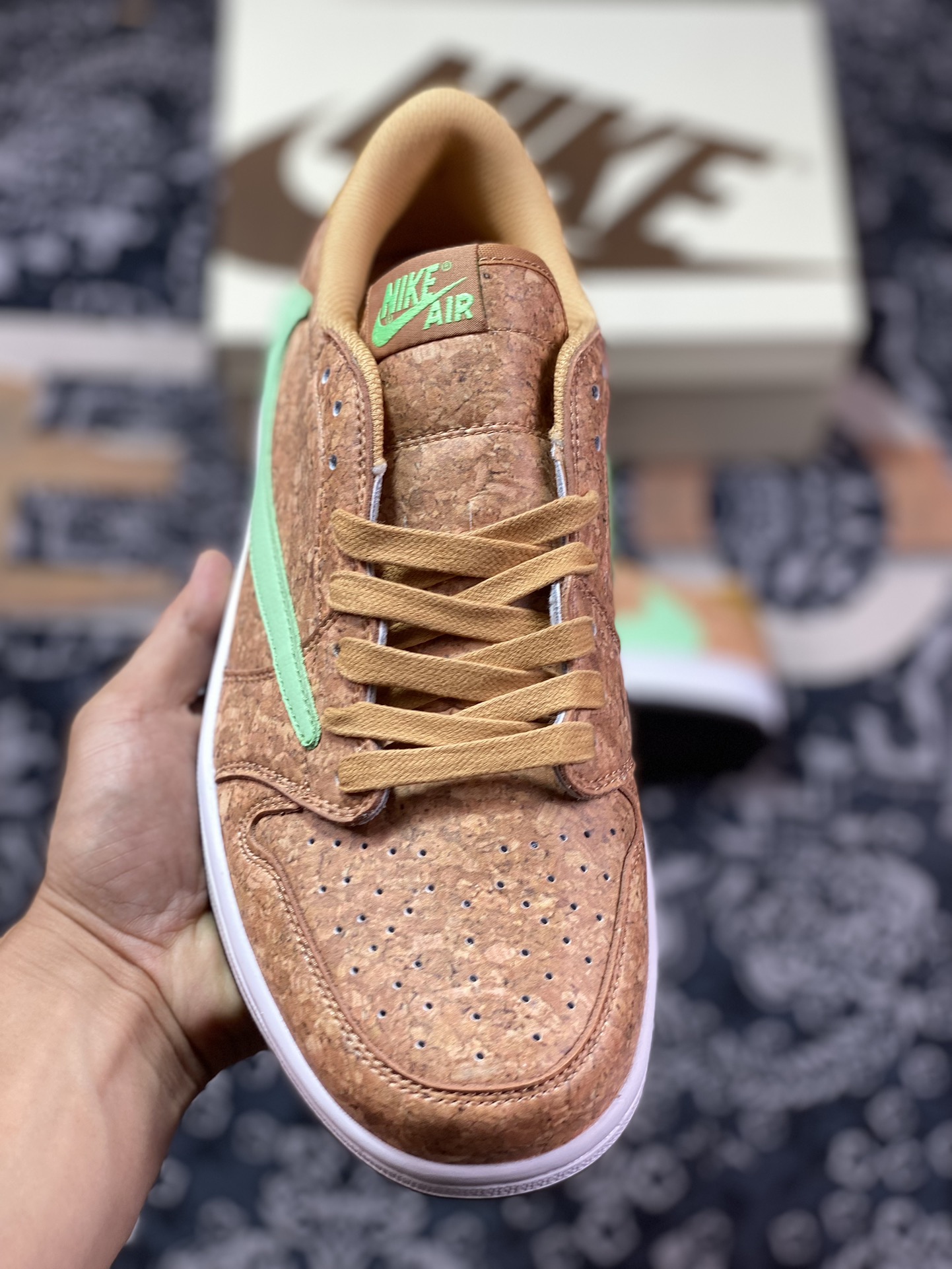 Fragment x Travis Scott x Air Jordan 1 Low 三方联名倒钩 DM7866-922