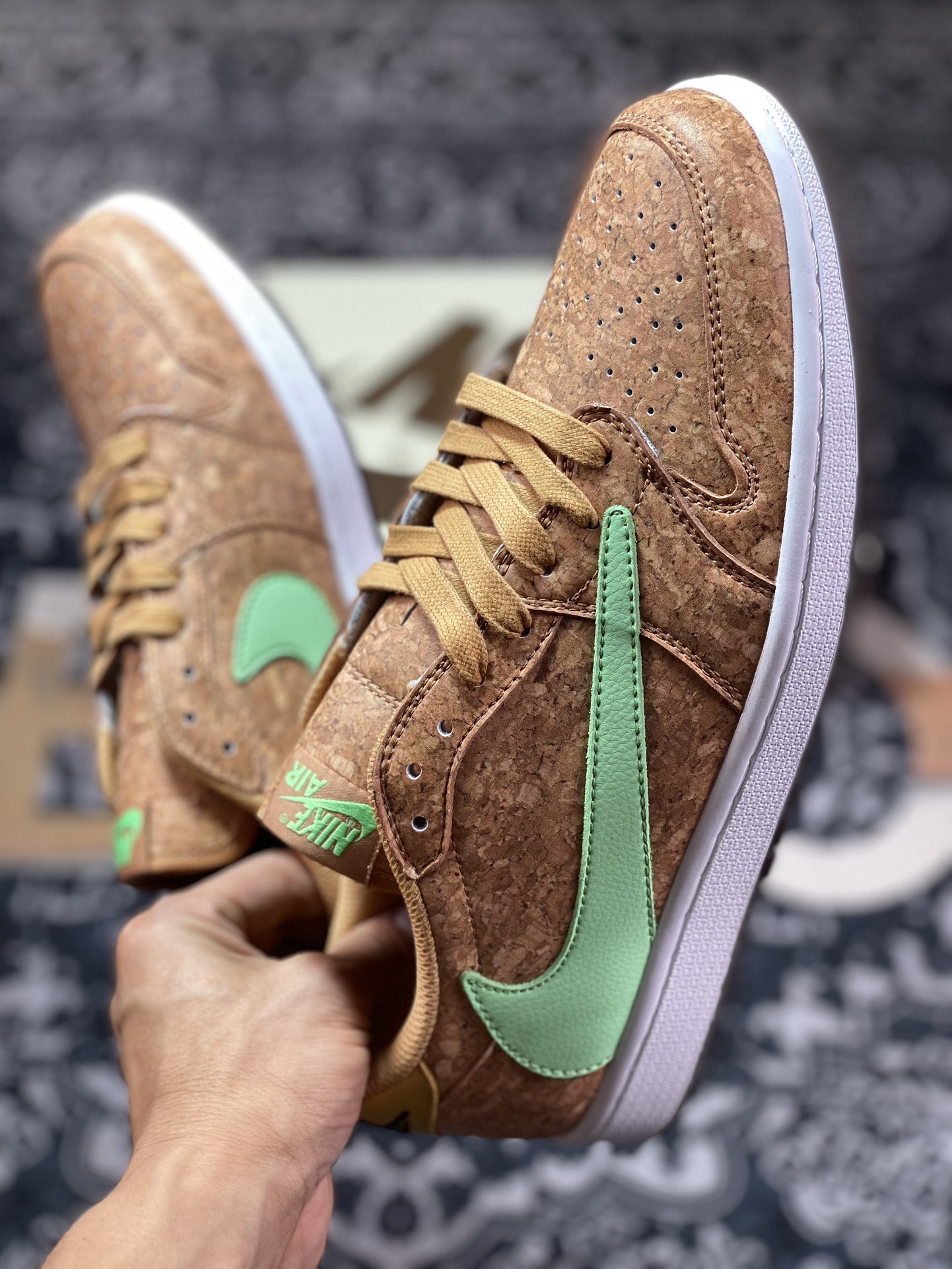 Fragment x Travis Scott x Air Jordan 1 Low 三方联名倒钩 DM7866-922