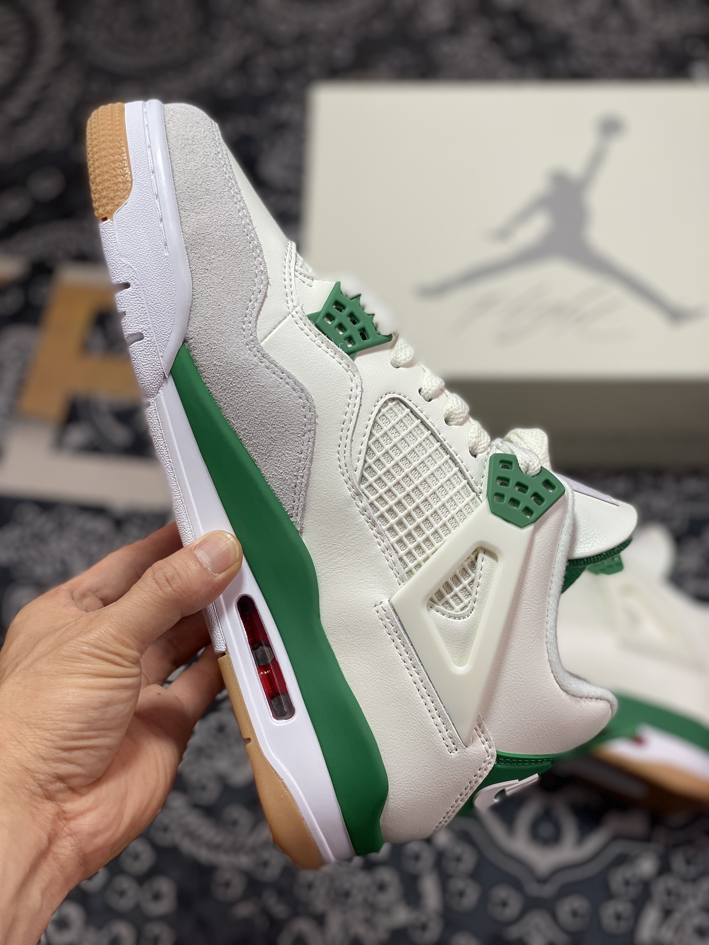 TNT Air Jordan 4 “Pine Green” 绿白 DR5415-103