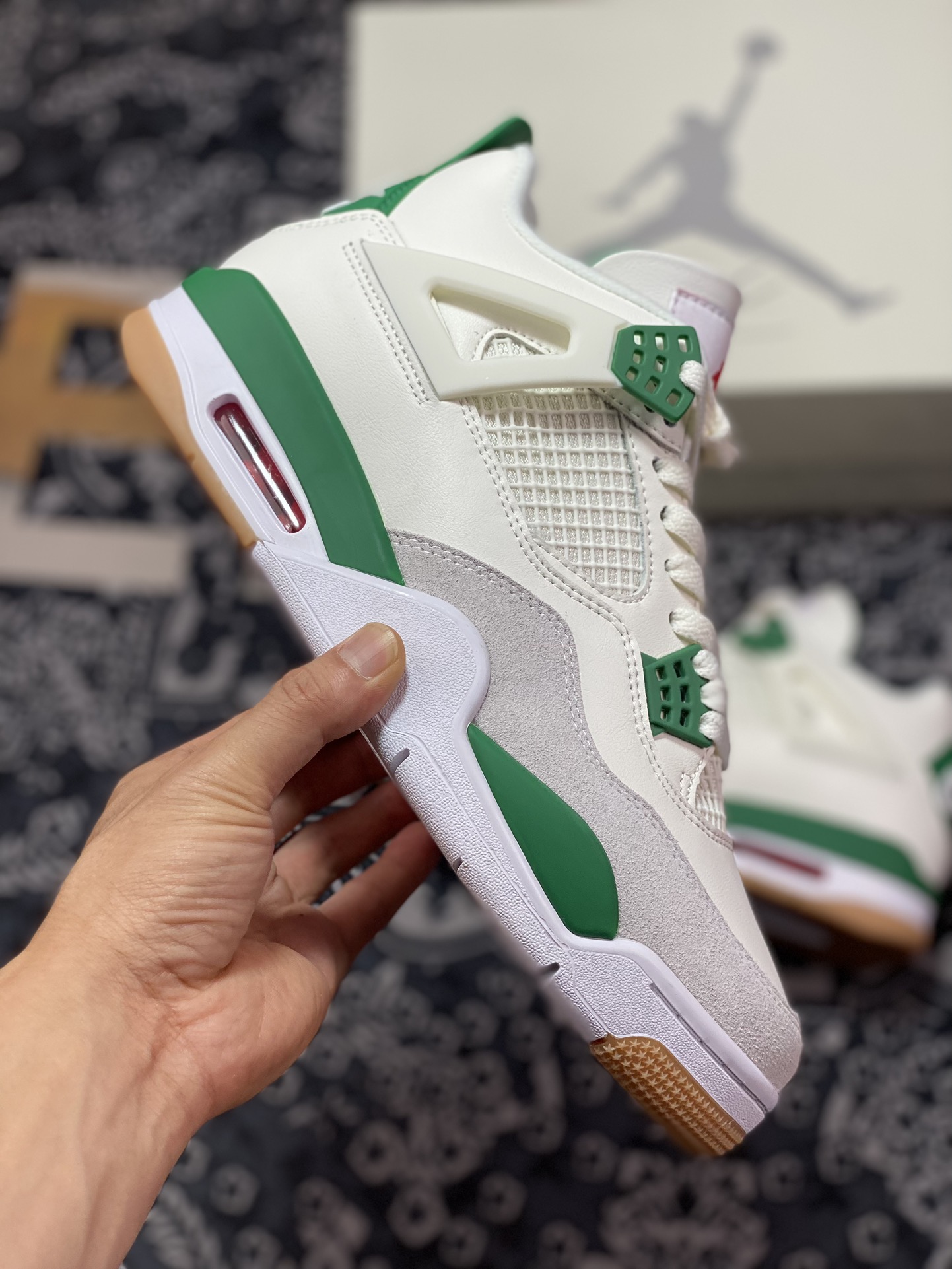 TNT Air Jordan 4 “Pine Green” 绿白 DR5415-103