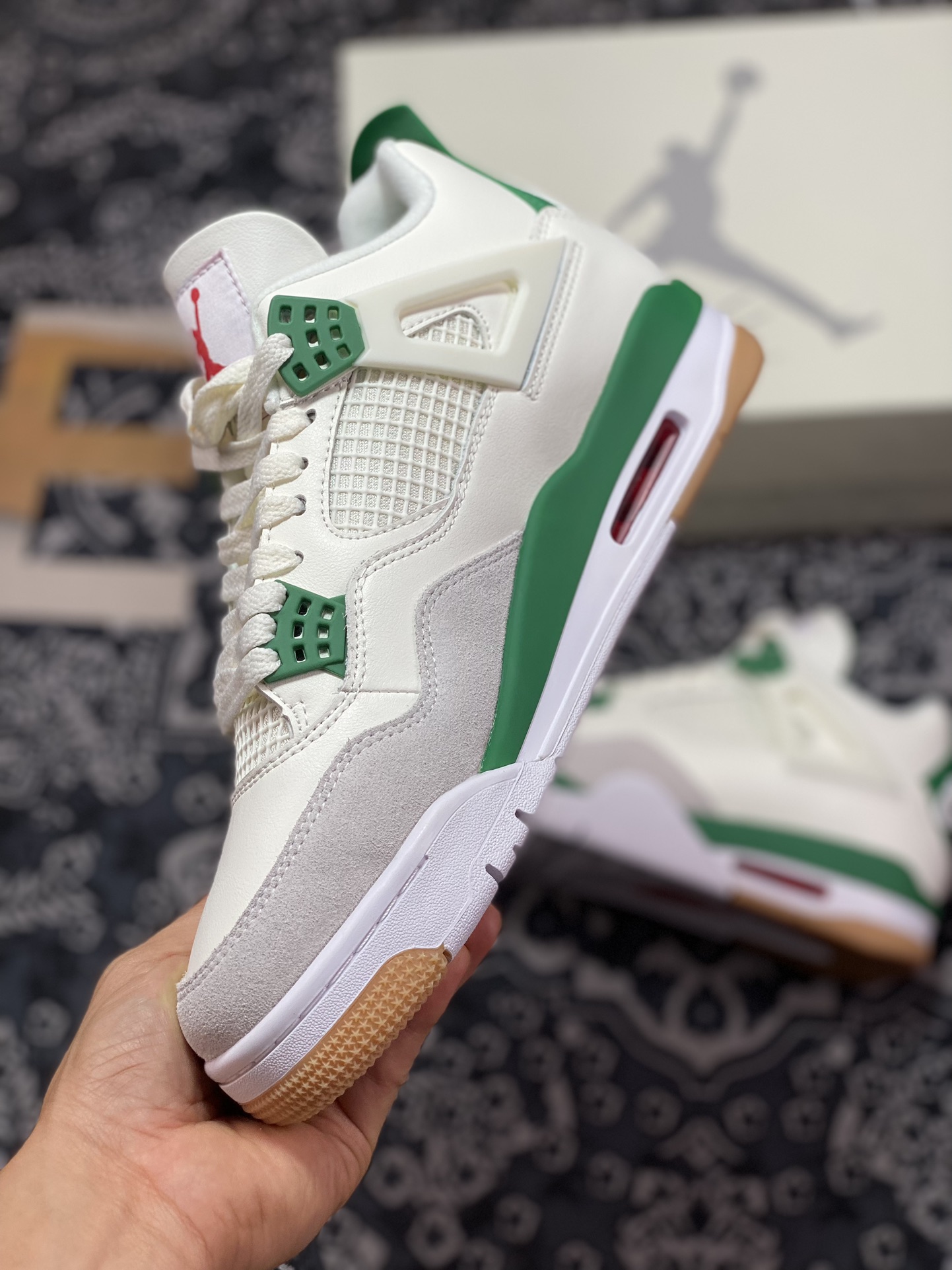 TNT Air Jordan 4 “Pine Green” 绿白 DR5415-103