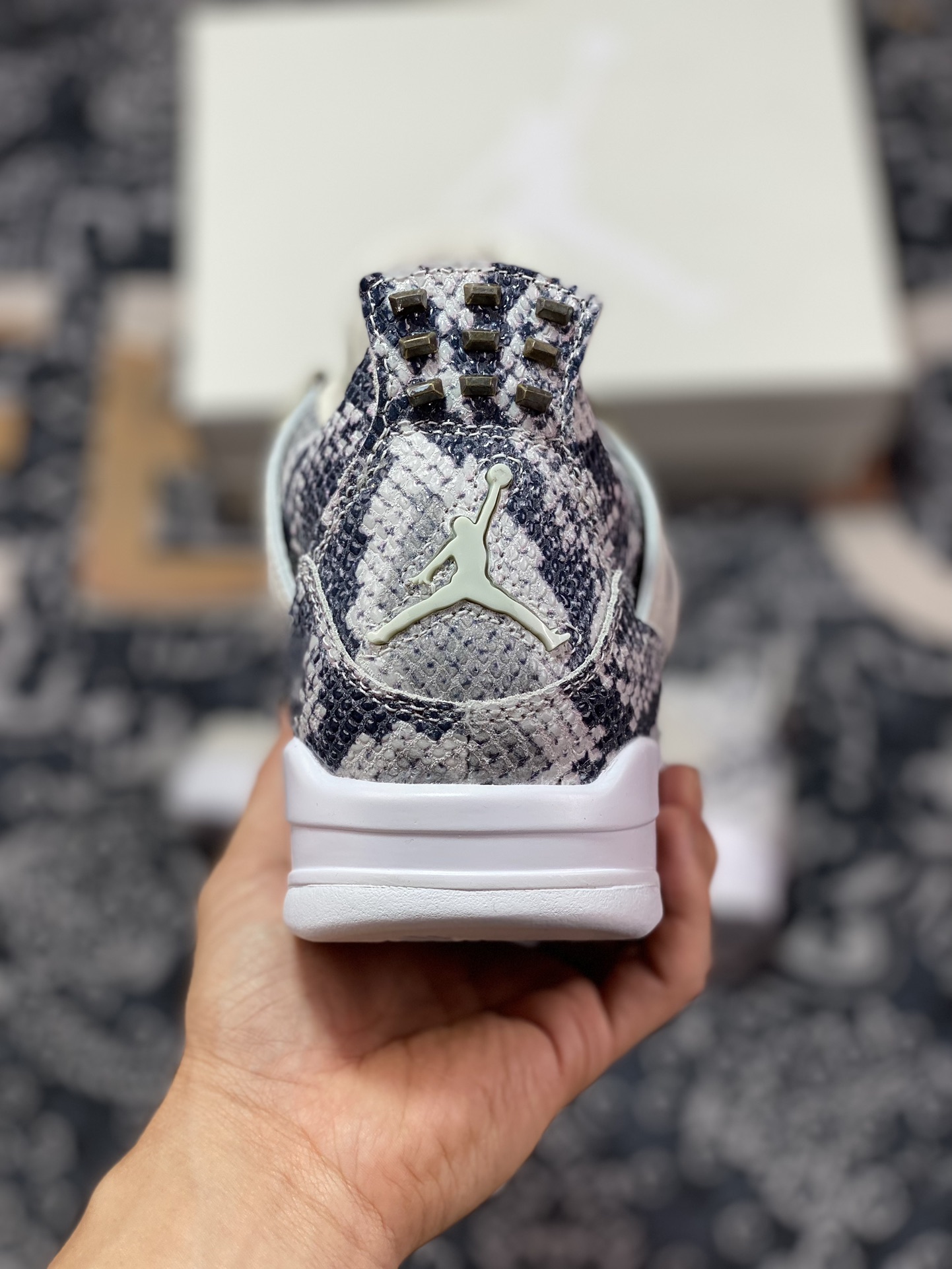 Air Jordan 4 ” Sneakeskin ” AJ4乔4 文化篮球鞋 819139-030