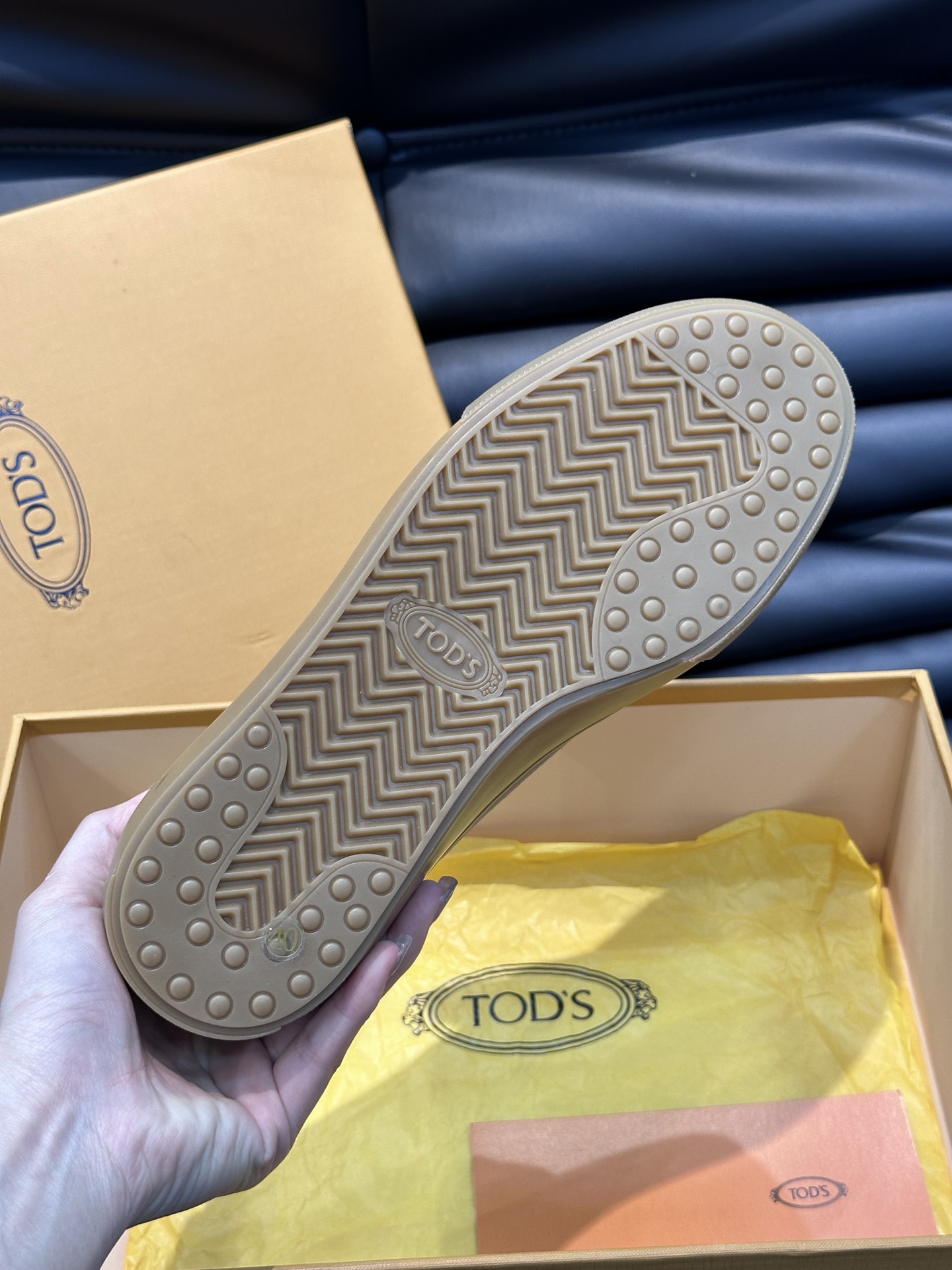 TODS/托德斯新款男士乐福休闲鞋这