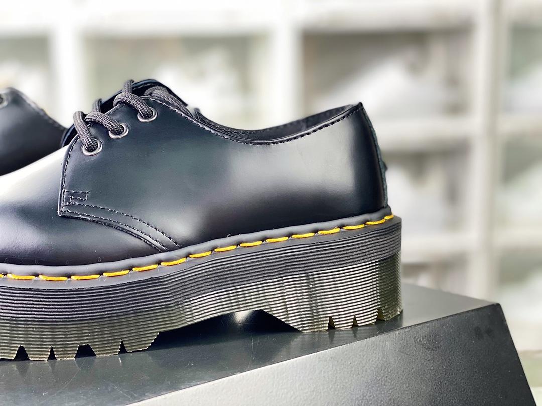 Dr. Martens 1461 Smooth Leather Platform Series Low-top British Knight Martin Boots R11822202