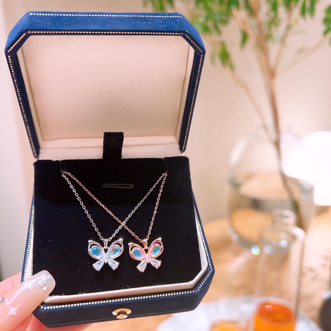 ユニーク925シルバーネックレスシルバー バレンタインデー