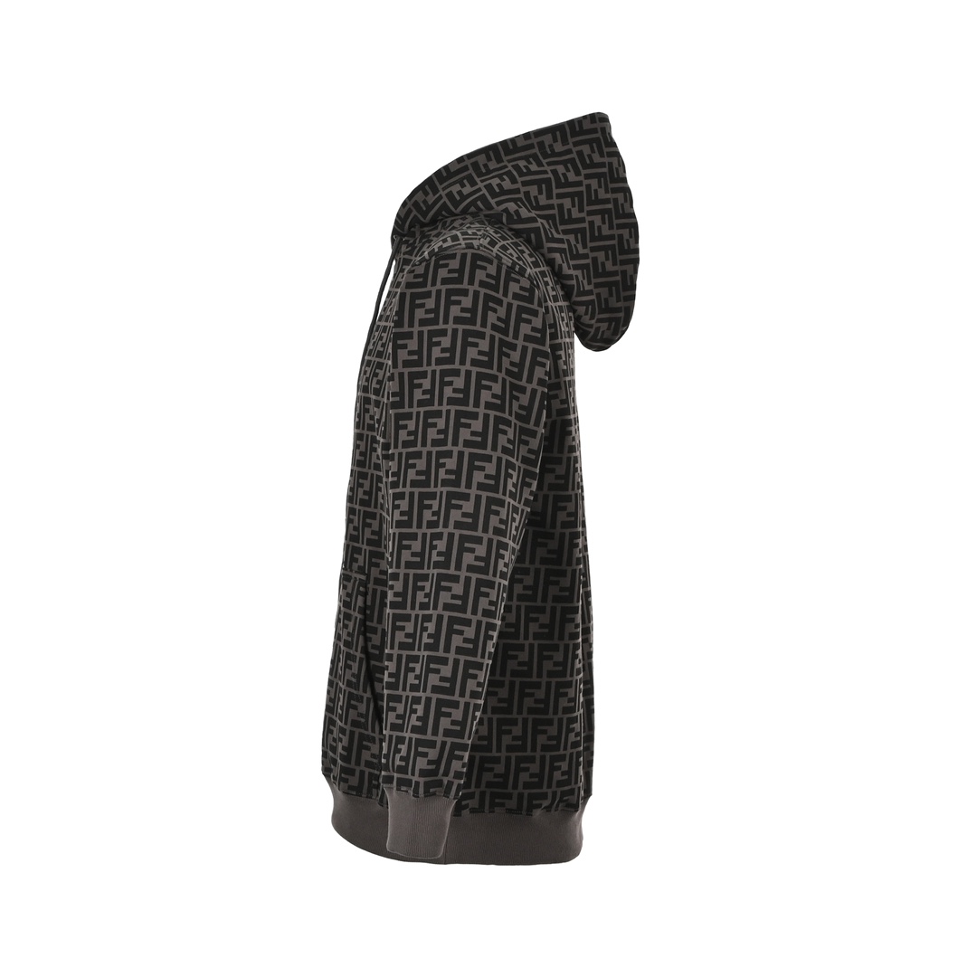 FENDI芬迪 老花LOGO满印FF拼色连帽卫衣-Chinese UA Cheap High Quatity Brand Clothes Bags handbags Sneakers wholesale wholesaler seller from China Factory suppliers Fashion Clothing Shoes best Quality Beautiful Price FENDI芬迪 老花LOGO满印FF拼色连帽卫衣