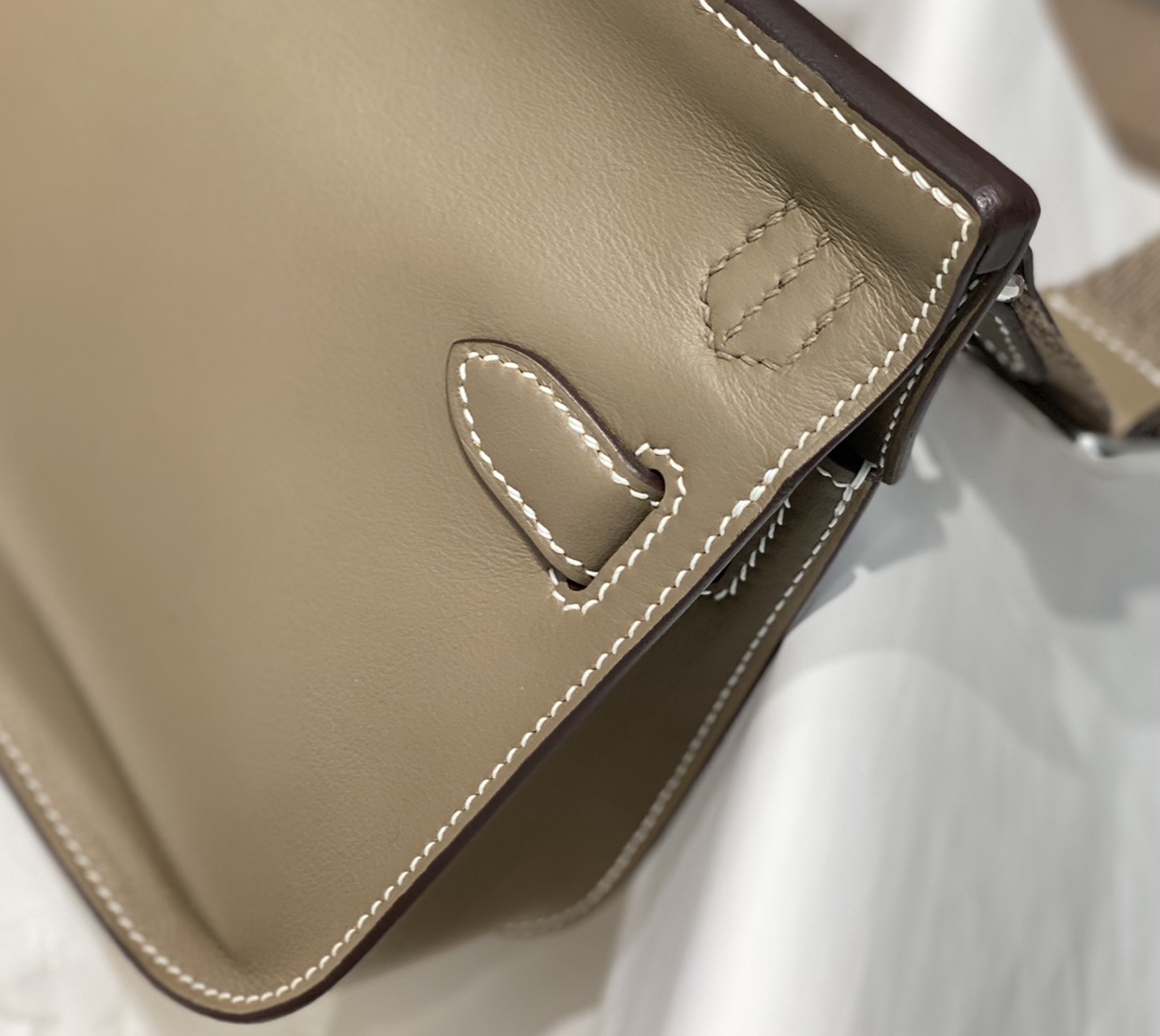 爱马仕 Hermès 高定典藏经典高奢皮具手袋托特包斜挎包女包 #6DC701D3 6