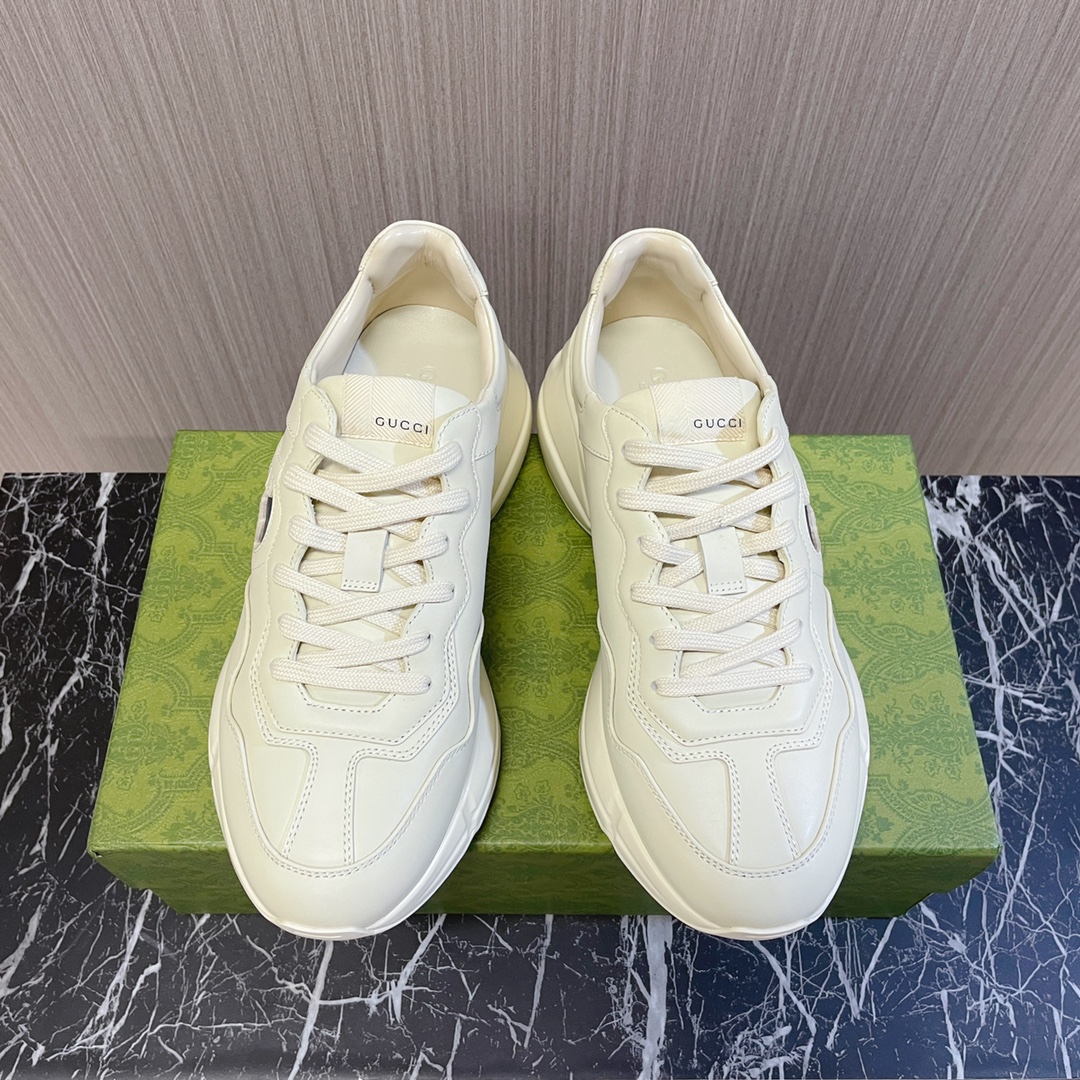 Gucci Haute Couture Classic Luxury Leather Shoe Loafer Shoes 7