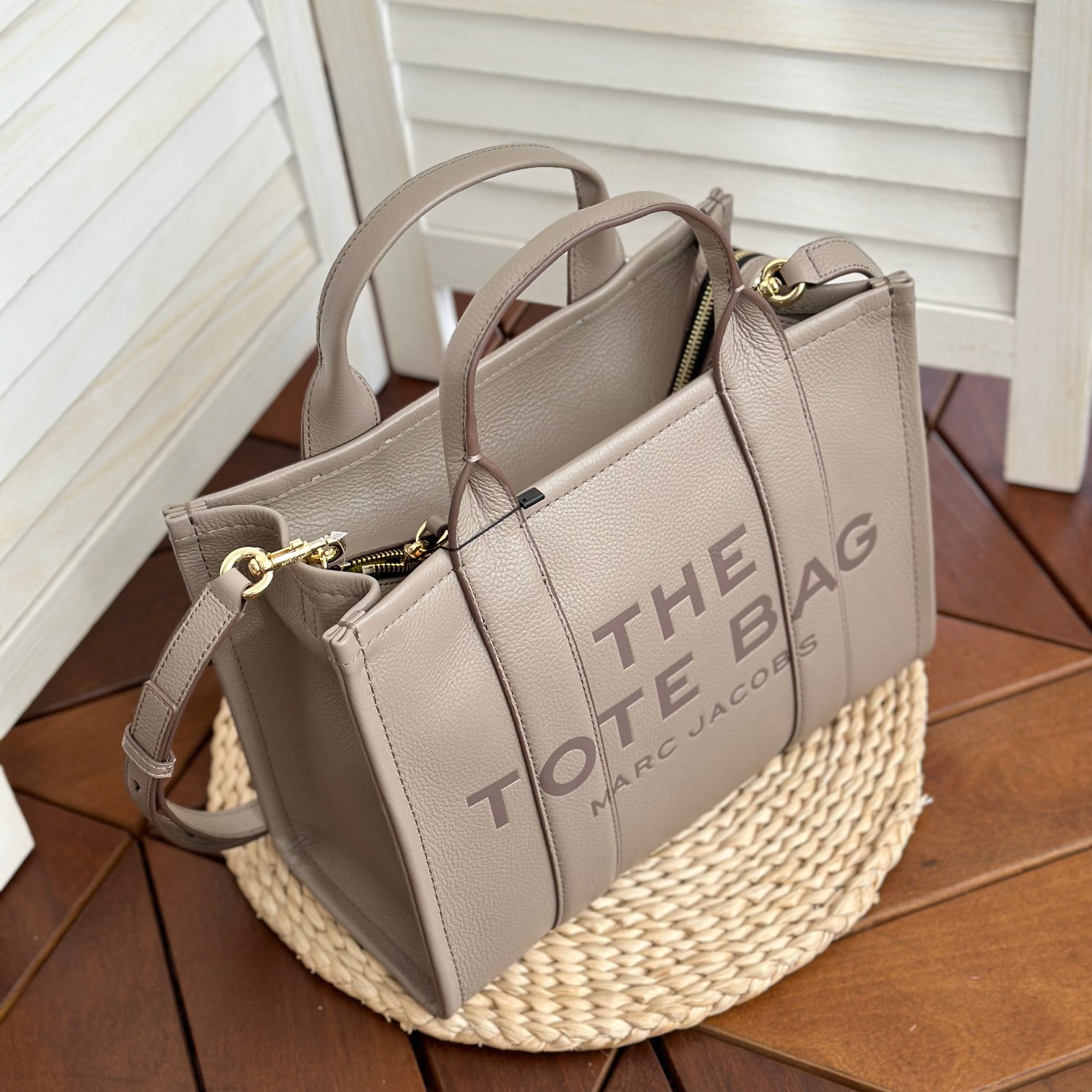 Marc Jacobs ～托特皮 灰色33cm