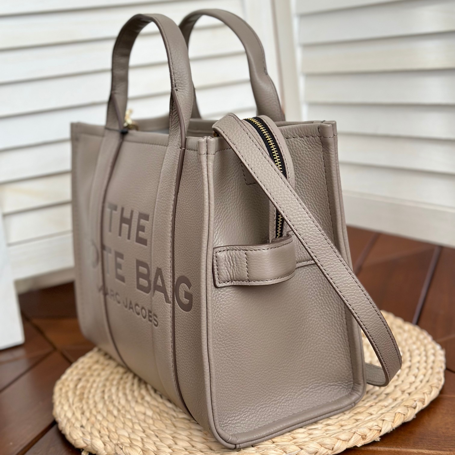 Marc Jacobs ～托特皮 灰色33cm