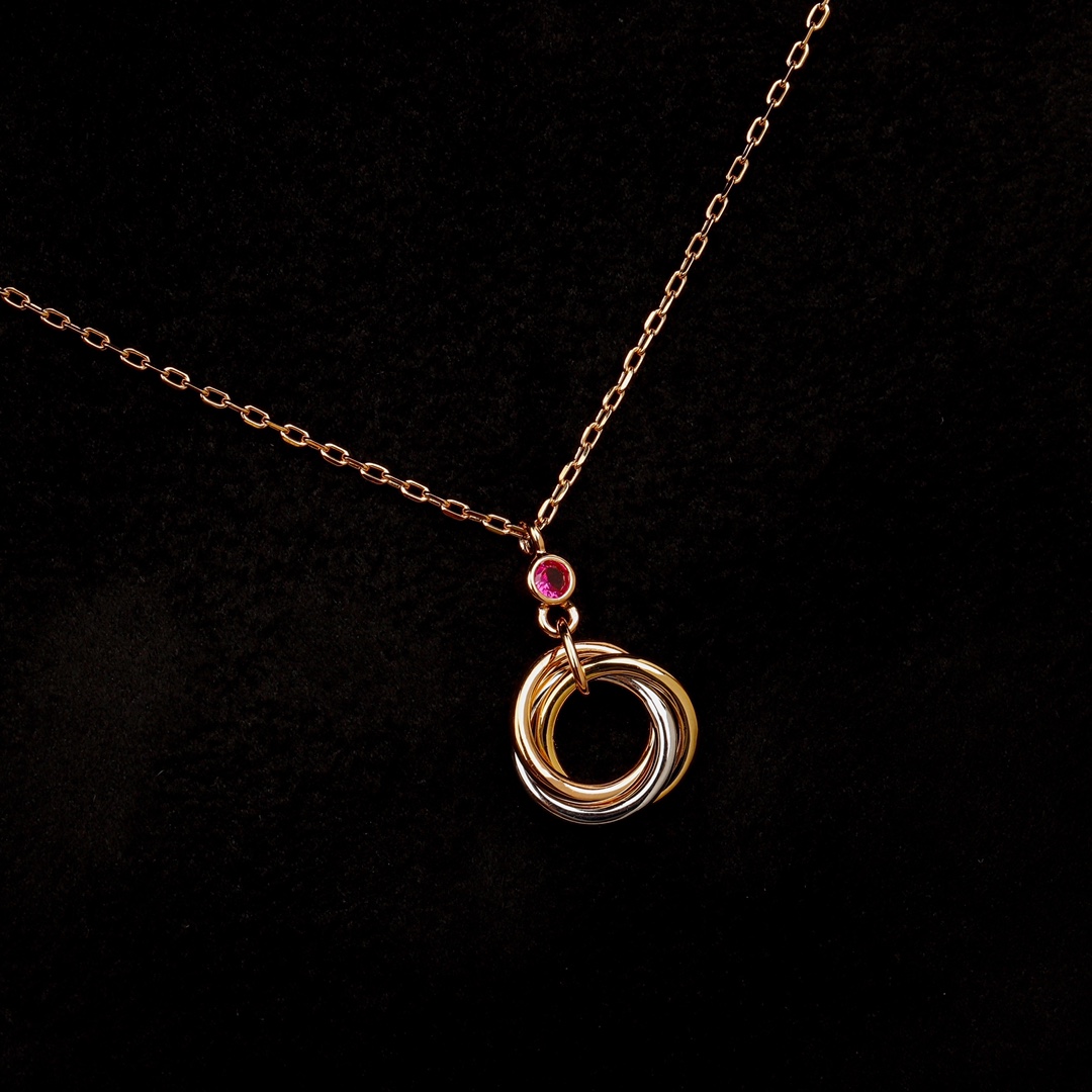 [Cartier Jewelry]208886 [We produce] Qixi necklace is only made of true ZP gol