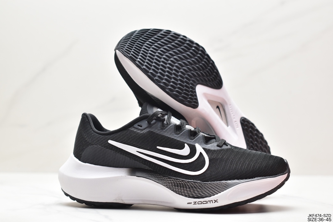 NK Zoom Fly 5 Carbon Plate Marathon Running Shoes DM8974-001