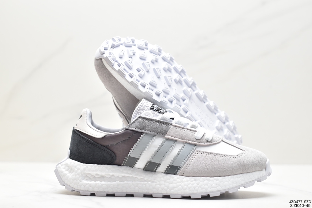 140 阿迪达斯adidas Racing E5 Boost Prototype 速度轻盈复古系列 GY1132