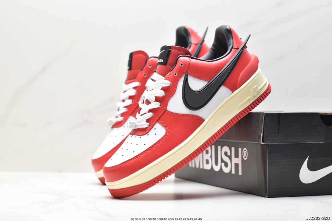 Ambush x Nk Air Force 1'07 Low ”Phantom” joint sneakers DV3464-100