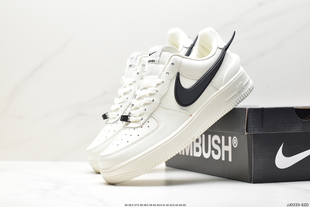 Ambush x Nk Air Force 1'07 Low ”Phantom” joint sneakers DV3464-100