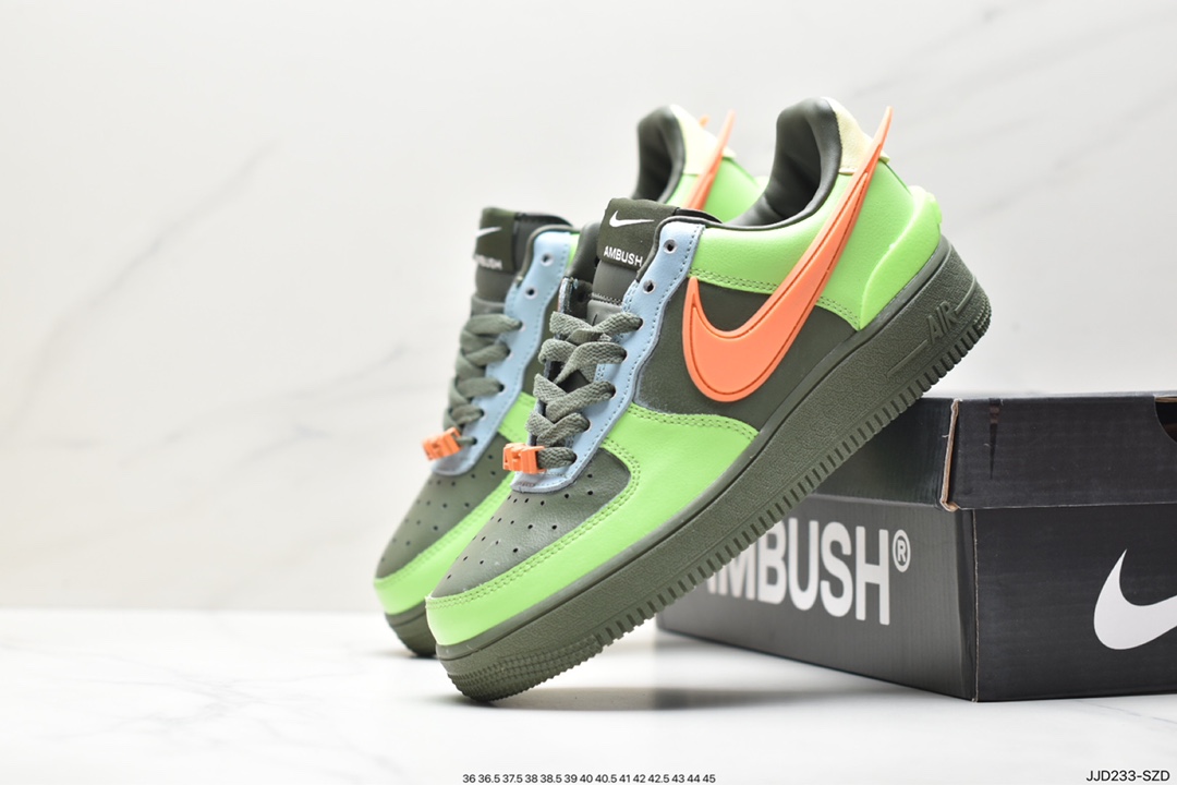 Ambush x Nk Air Force 1'07 Low ”Phantom” joint sneakers DV3464-100