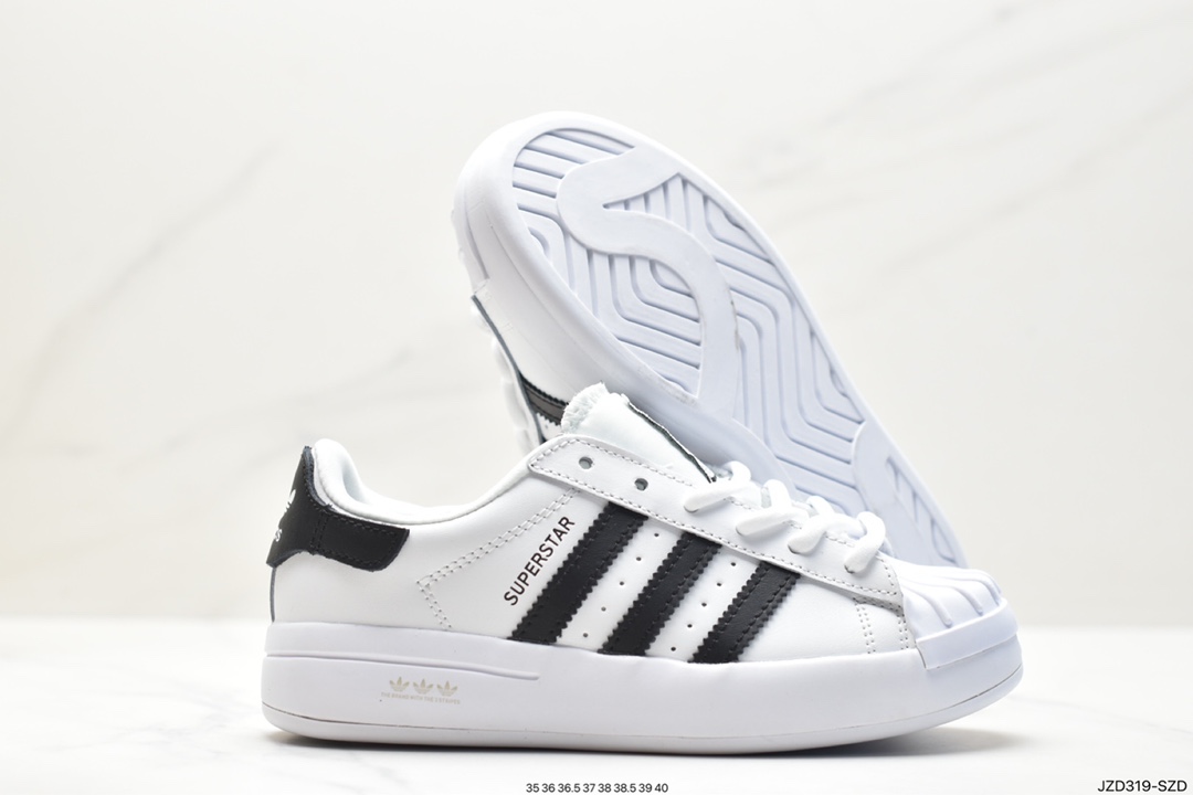 140 Adidas Superstar Ayoon W 改良轻量版贝壳头板鞋 ID2557