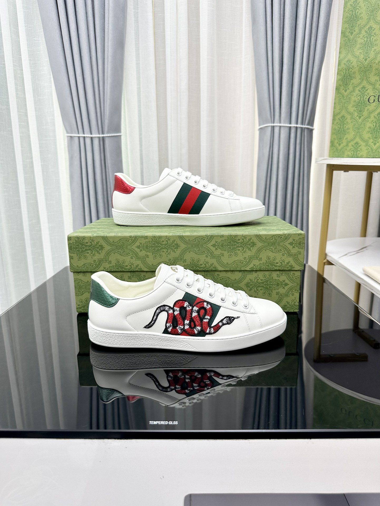precio de fábrica Top versión Gucci 2023 principios de la primavera Gucci G casa zapatos blancos últ