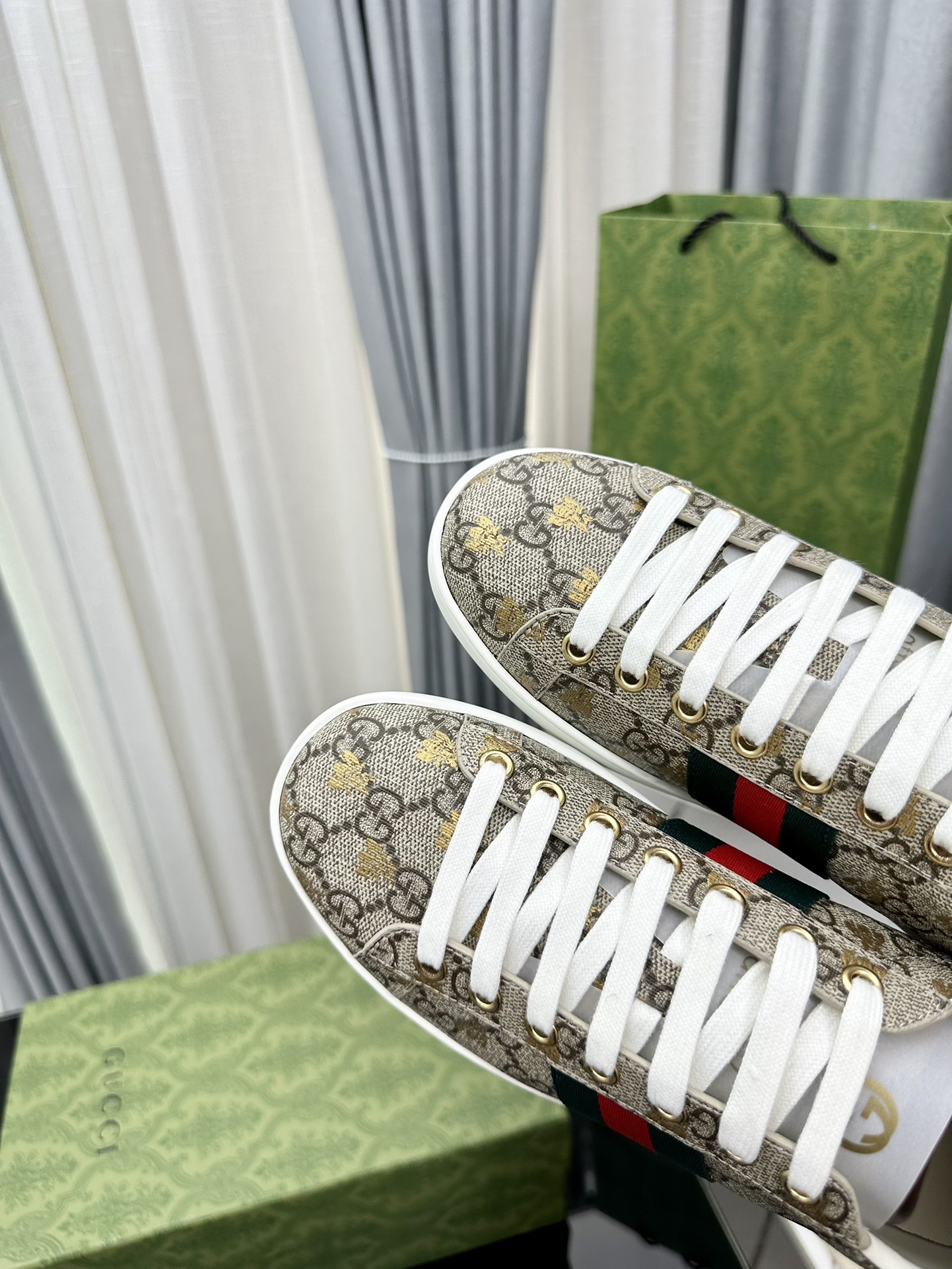 precio de fábrica versión superior Gucci 2023 principios de la primavera Gucci G casa pequeños zapat