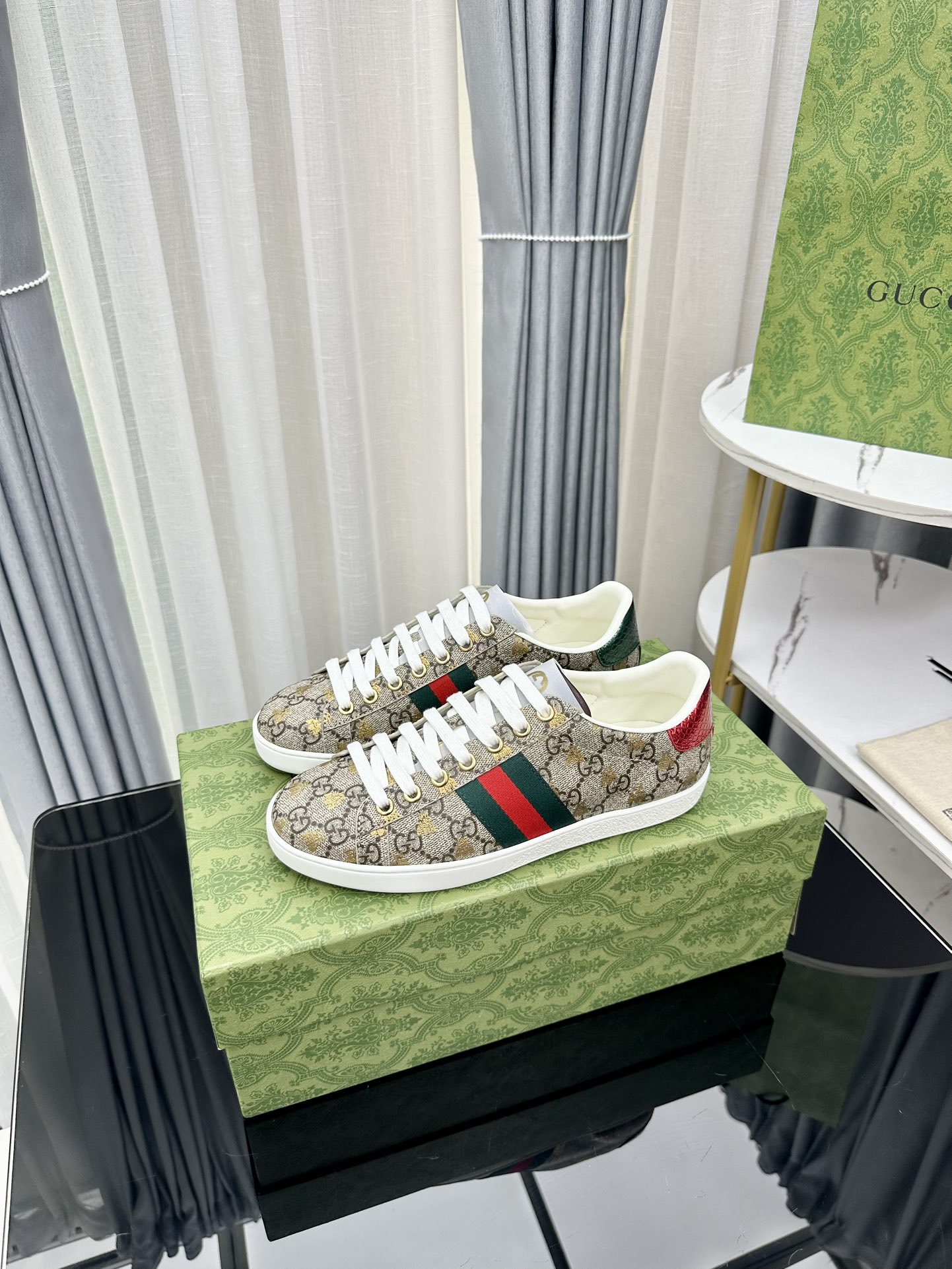 precio de fábrica versión superior Gucci 2023 principios de la primavera Gucci G casa pequeños zapat