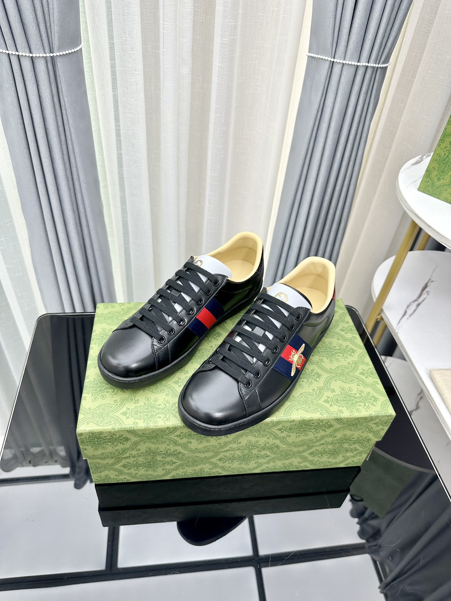 precio de fábrica versión superior Gucci 2023 principios de la primavera Gucci G casa pequeños zapat