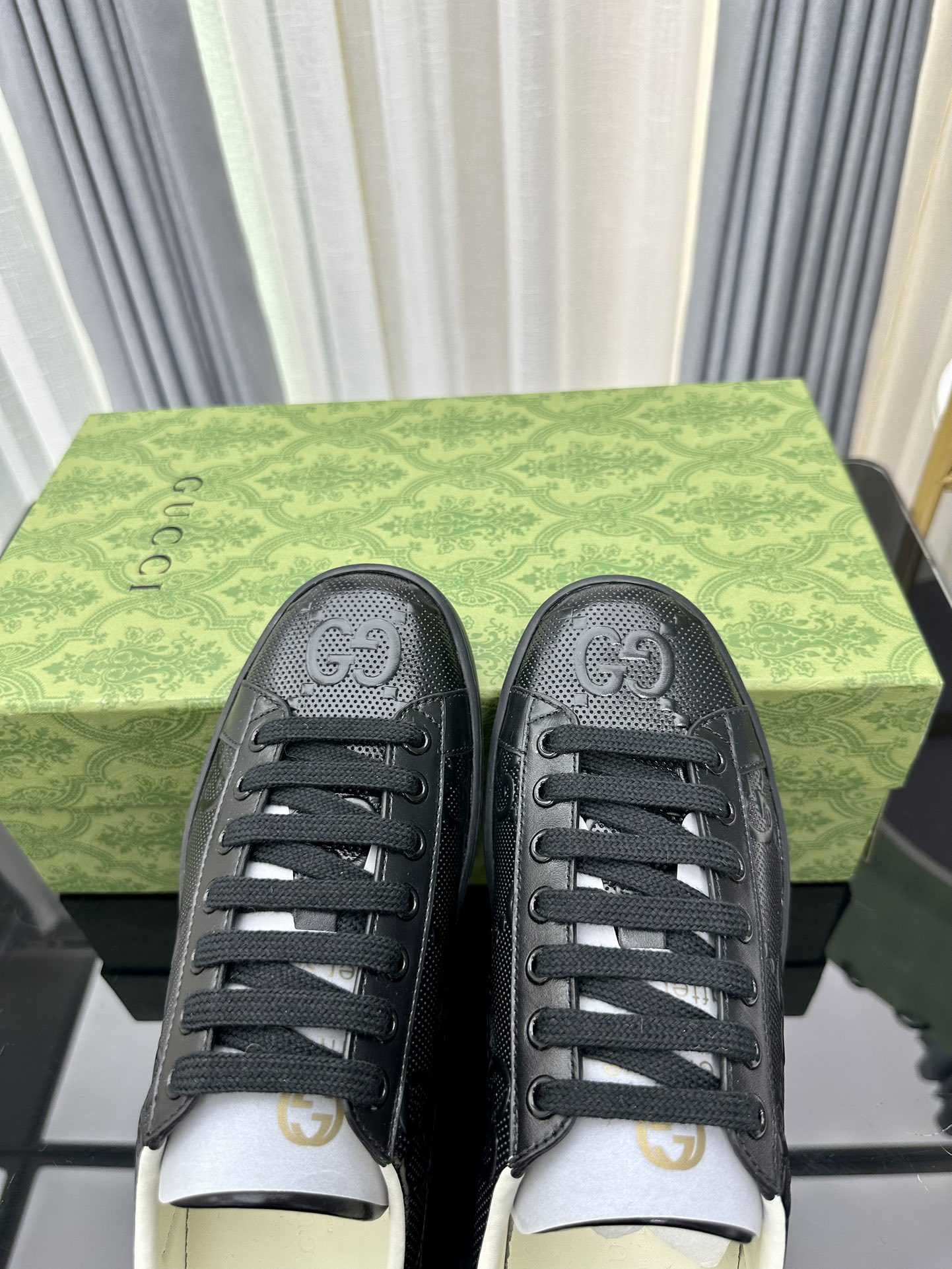 precio de fábrica versión superior Gucci 2023 principios de la primavera Gucci G casa pequeños zapat