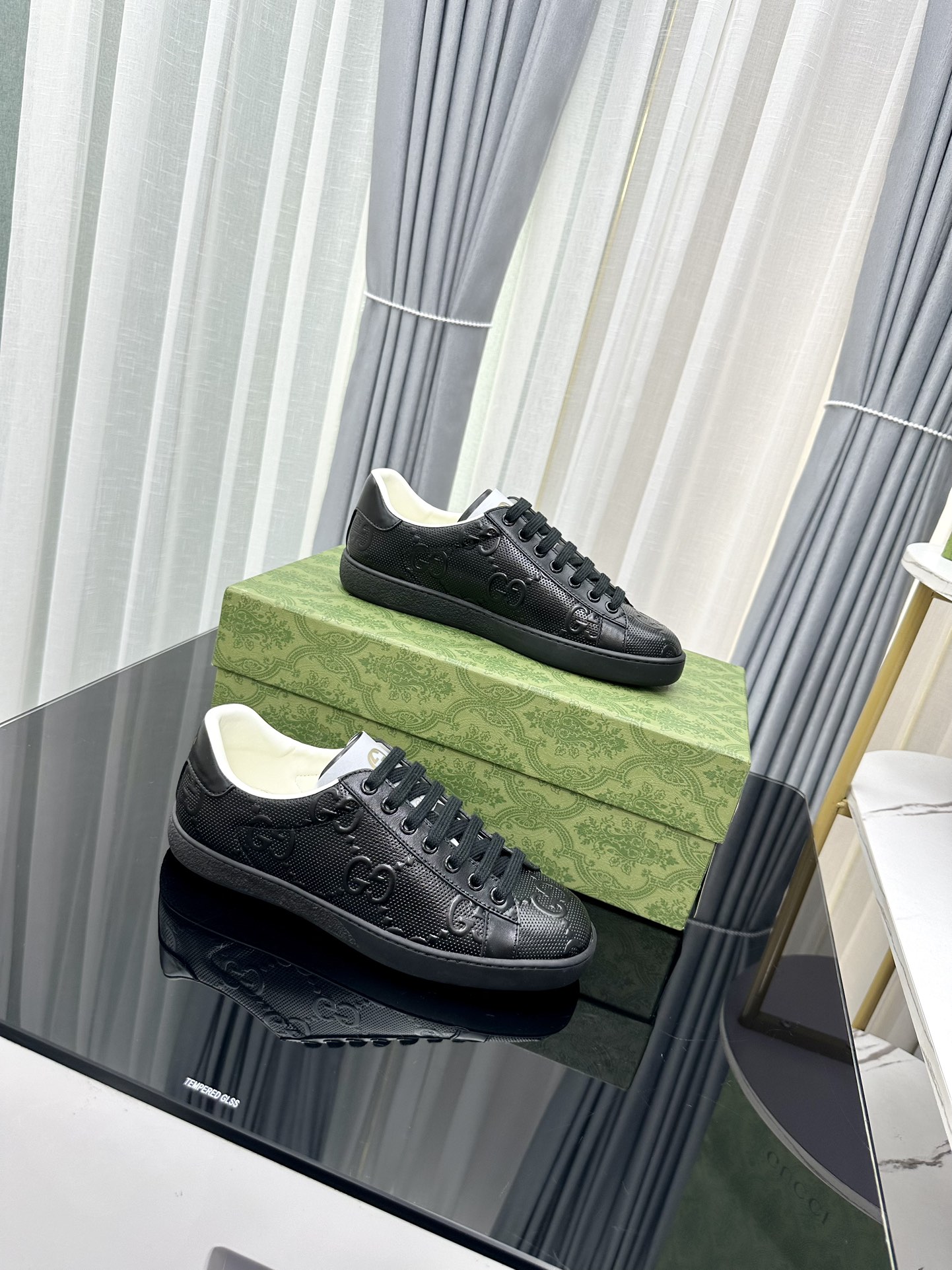 precio de fábrica versión superior Gucci 2023 principios de la primavera Gucci G casa pequeños zapat