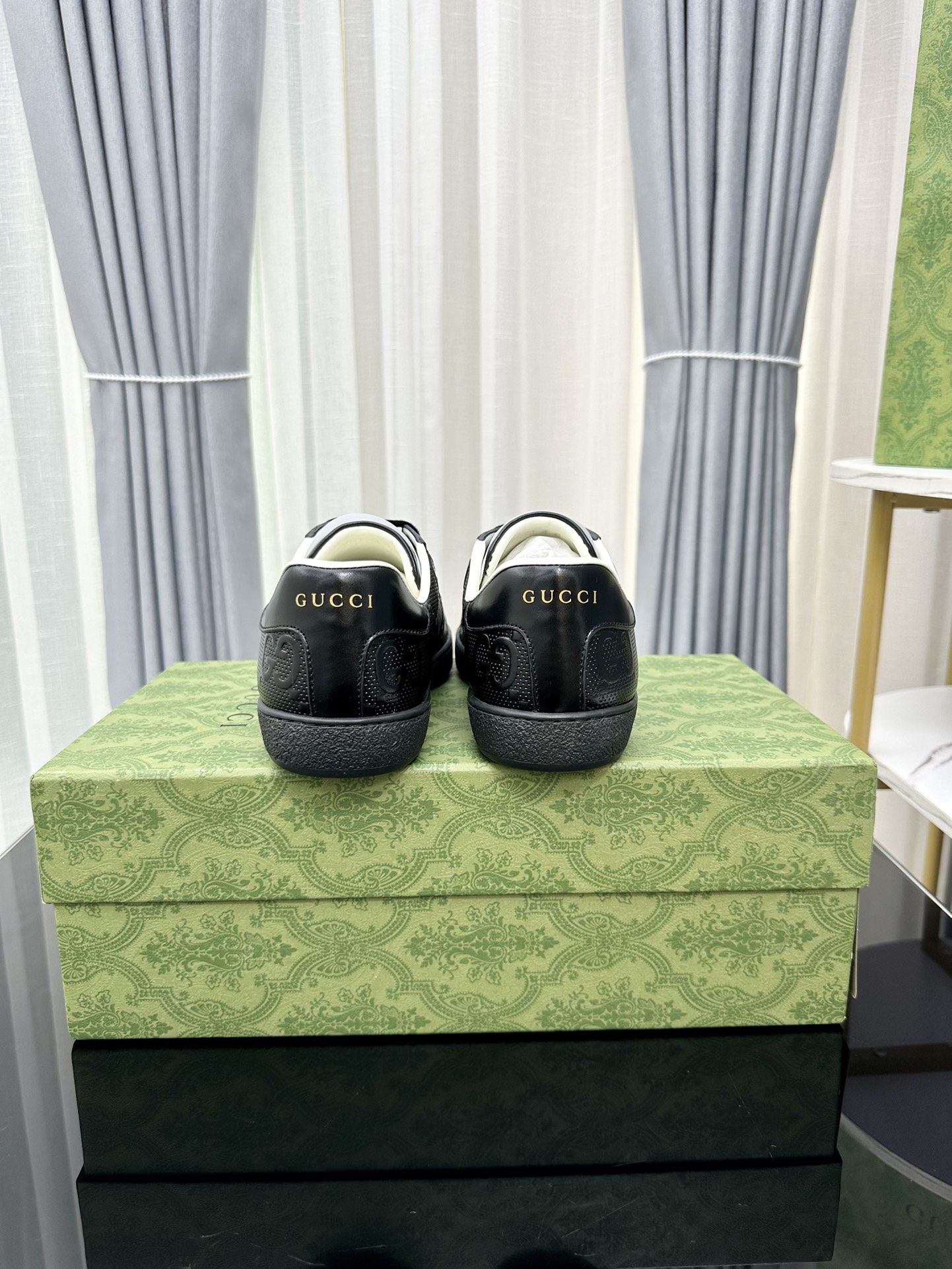 precio de fábrica versión superior Gucci 2023 principios de la primavera Gucci G casa pequeños zapat