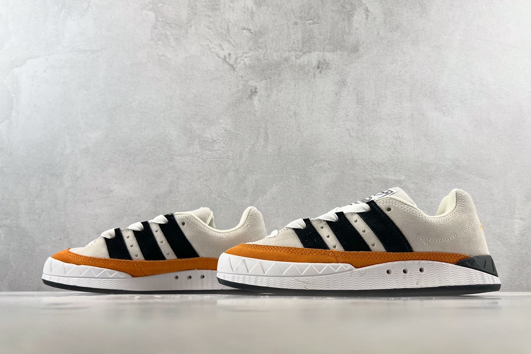 HUMAN MADE x adidas Retro Shark Bread Light Gray Orange HP9916