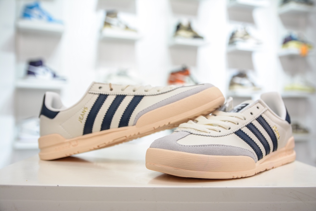 YH pure original good goods order Adidas Originals Jeans retro training German training casual shoes GY7436