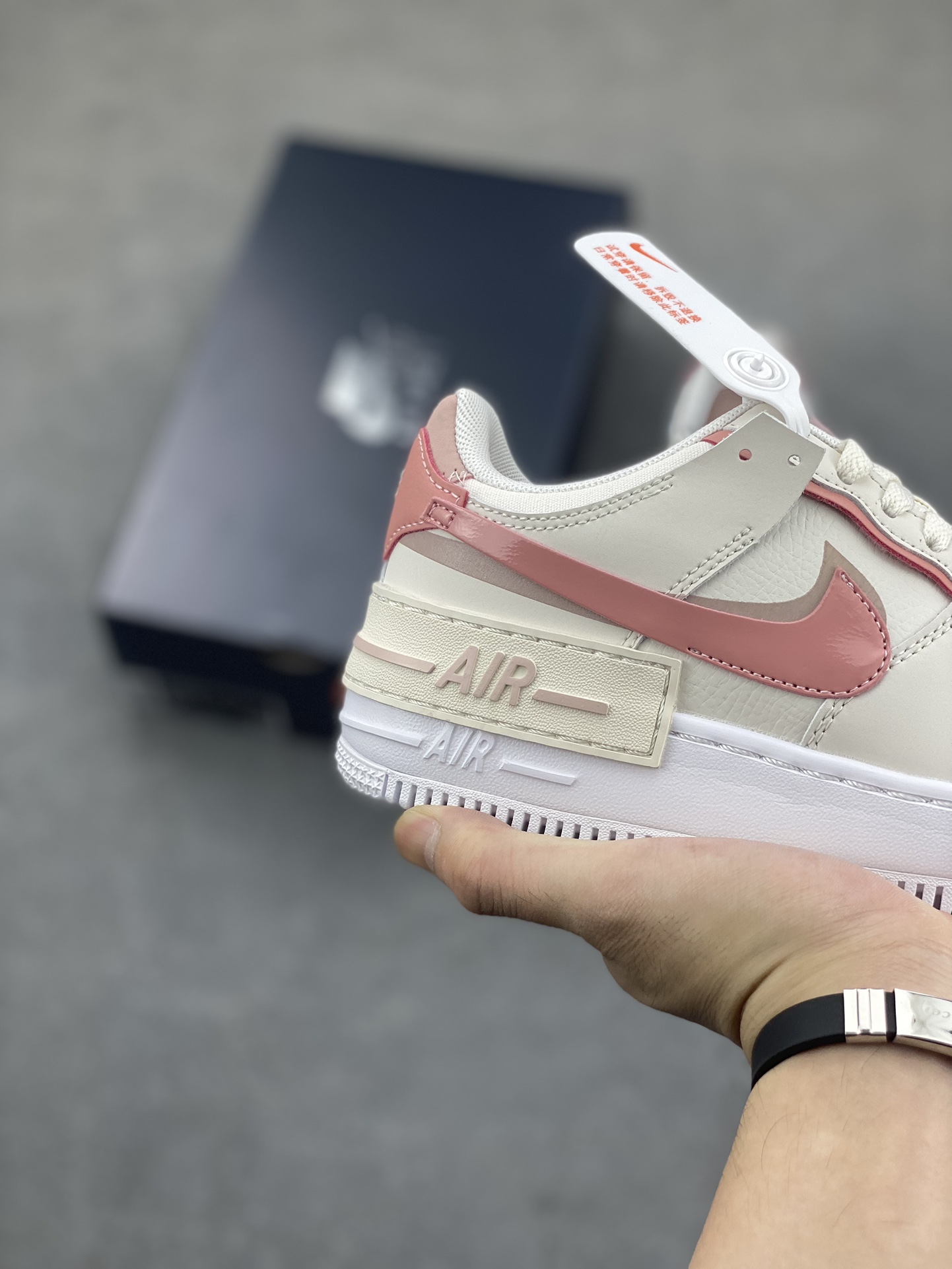 Nike Air Force 1 Shadow Macaron Color Lightweight Casual Shoes DZ1847-001 6 i1692473345 236 4
