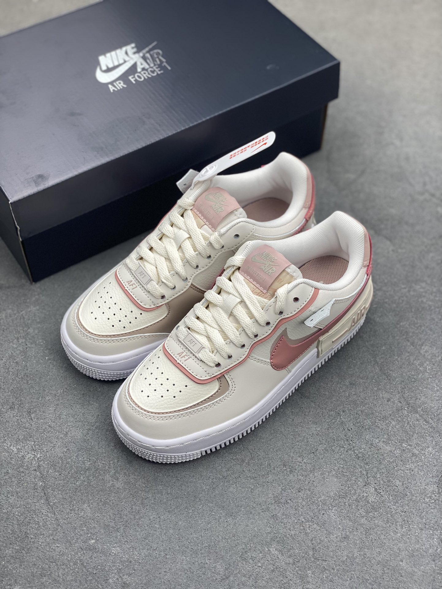 Nike Air Force 1 Shadow Macaron Color Lightweight Casual Shoes DZ1847-001 9 i1692473345 3557 7