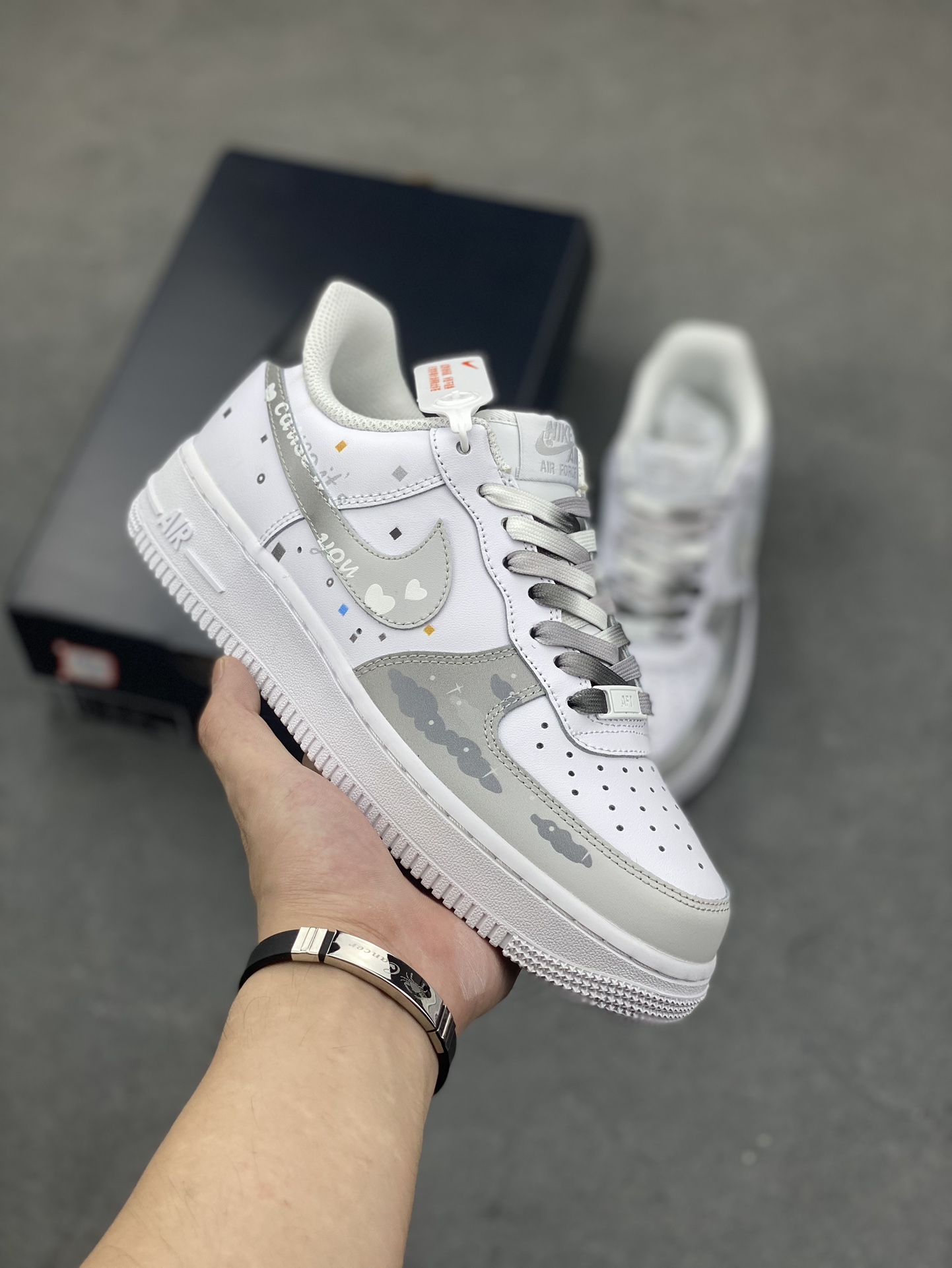 Nike Air Force 1 Low '07 Custom Cloud Sneakers - Anime Theme 2 i1692473425 7148 0