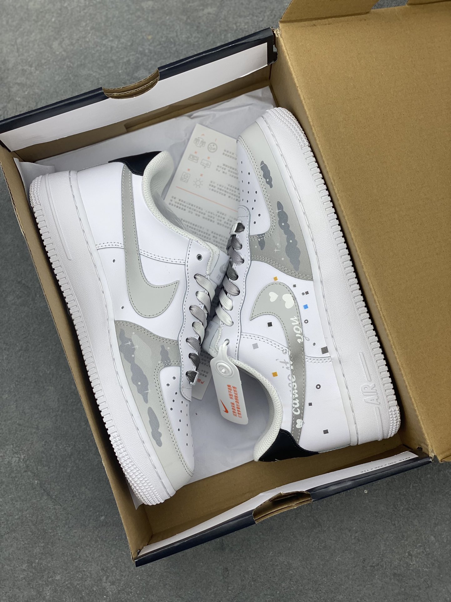 Nike Air Force 1 Low '07 Custom Cloud Sneakers - Anime Theme 10 i1692473425 965 8