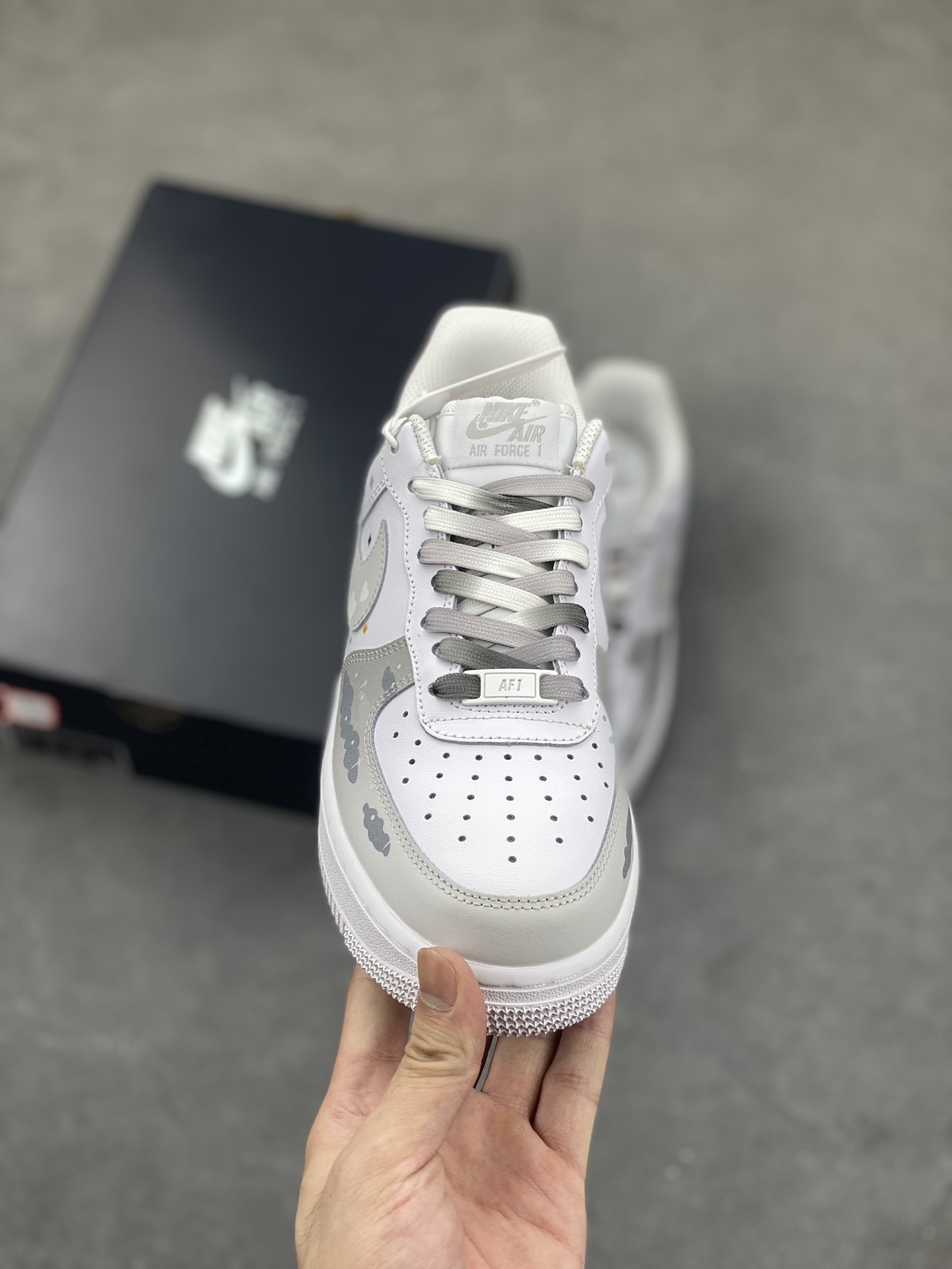 Nike Air Force 1 Low '07 Custom Cloud Sneakers - Anime Theme 3 i1692473425 982 1