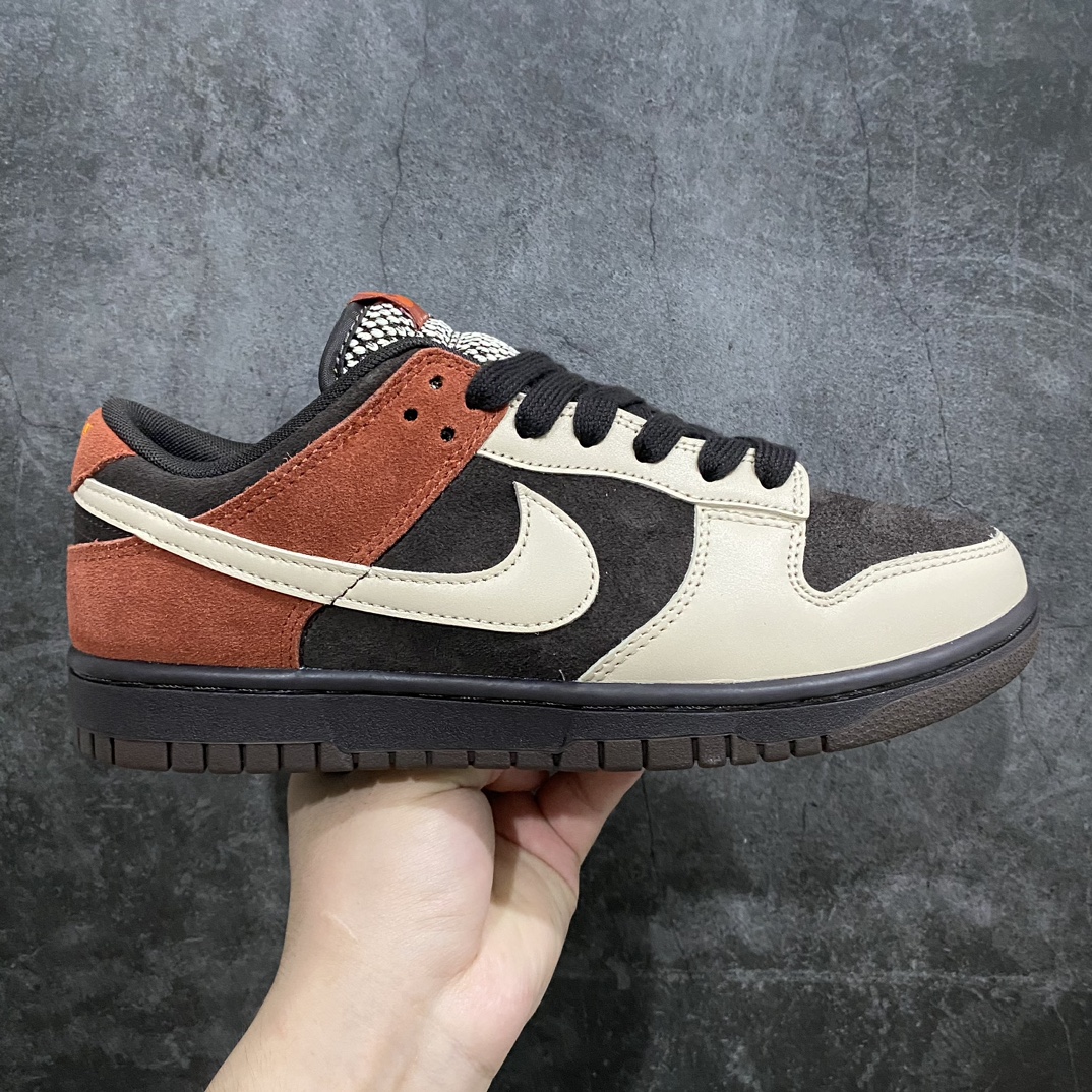 【Top纯原版】NK DUNK Low 小熊猫黑棕 FV0395-200纯原大厂出品纯原厂材料 同步原版n清洁度 电绣工艺到位  皮料切割干净无任何毛边 细节完美  尺码：36 36.5 37.5 38 38.5 39 40 40.5 41 42 42.5 43 44 45 46 47.5-莆田鞋批发中心