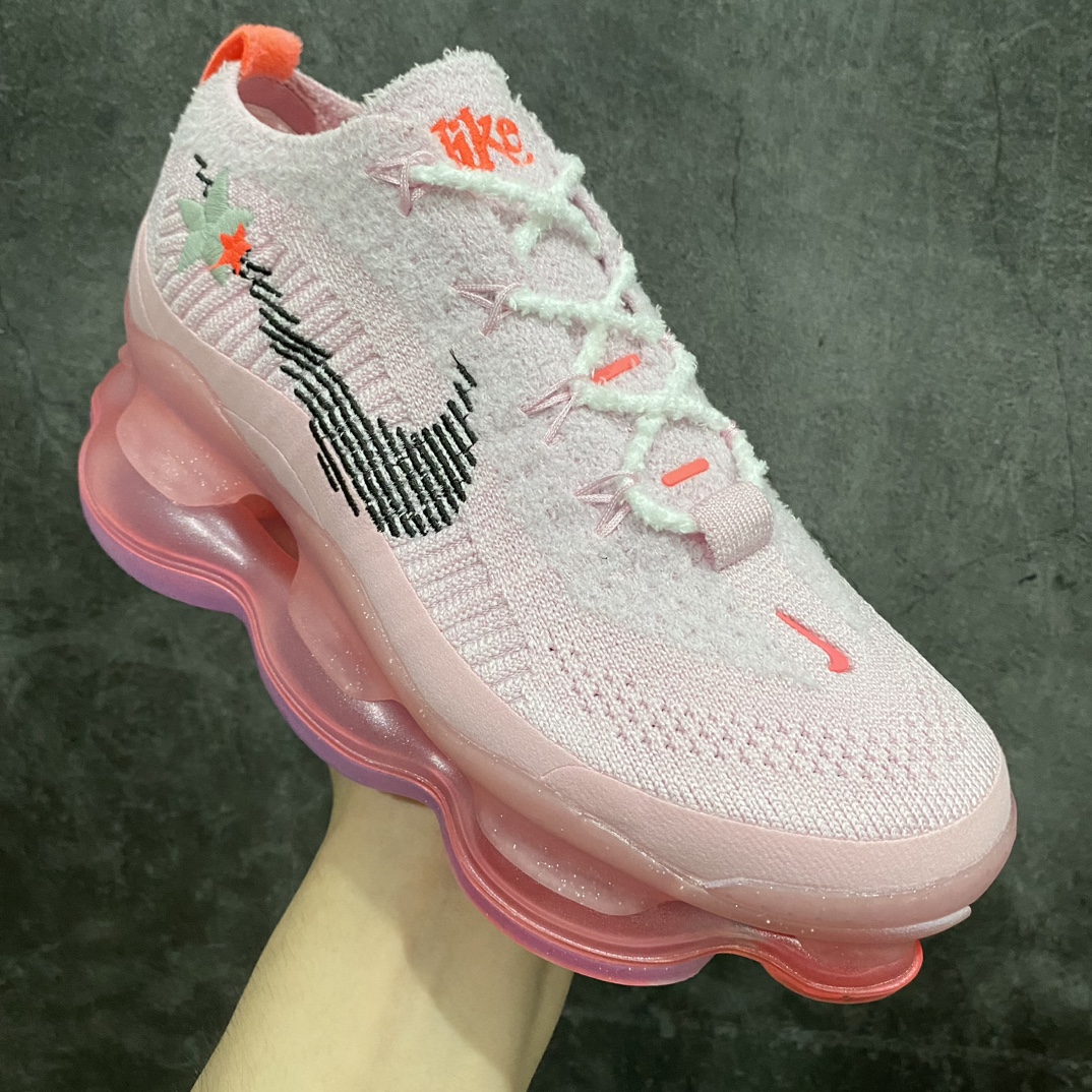 图片[3]-【YH版本】NK Air Max Scorpion Flyknit 天蝎座系列2022款超级大气垫系列前卫增高低帮休闲运动慢跑鞋 女款粉色 FN8925-696nn目前市场最好的版本 区别通货便宜版本n SIZE：35.5 36 36.5 37.5 38 38.5 39 40n-莆田鞋批发中心