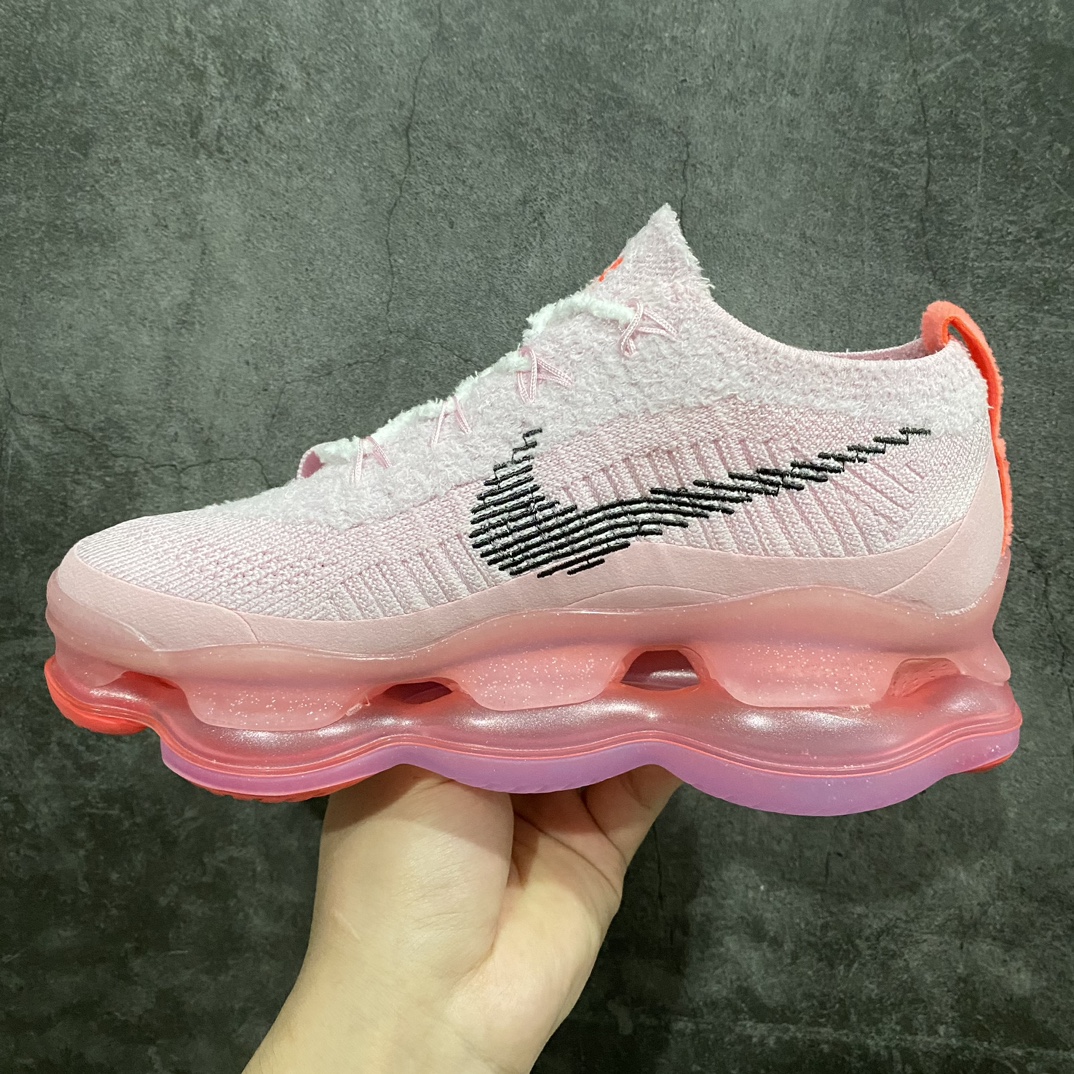 图片[2]-【YH版本】NK Air Max Scorpion Flyknit 天蝎座系列2022款超级大气垫系列前卫增高低帮休闲运动慢跑鞋 女款粉色 FN8925-696nn目前市场最好的版本 区别通货便宜版本n SIZE：35.5 36 36.5 37.5 38 38.5 39 40n-莆田鞋批发中心