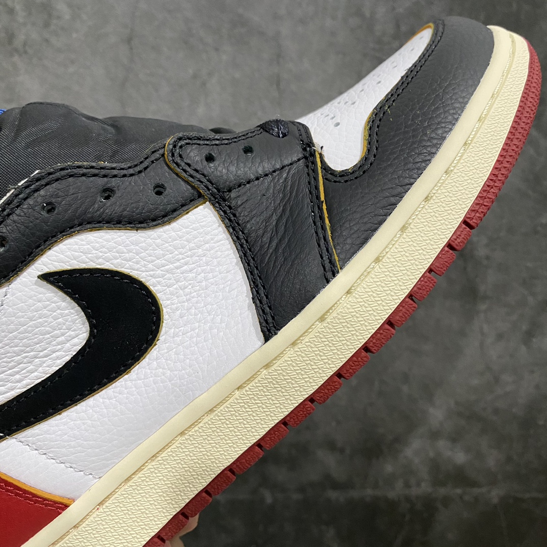 [XP Pure Original] The latest batch of Union x Air Jordan AJ1 Retro High NRG joint four-color stitching black toe BV1300-106