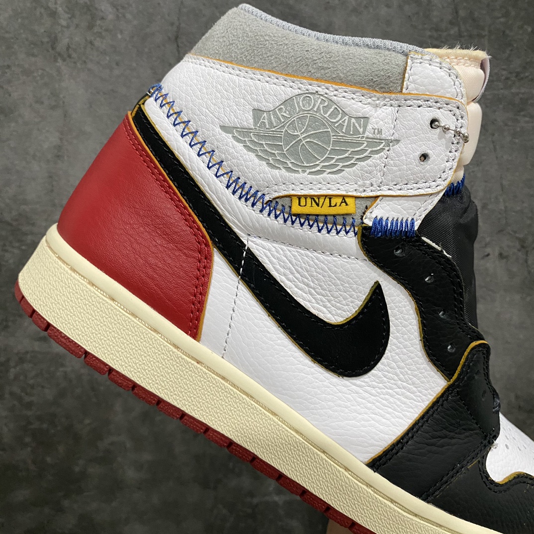 [XP Pure Original] The latest batch of Union x Air Jordan AJ1 Retro High NRG joint four-color stitching black toe BV1300-106