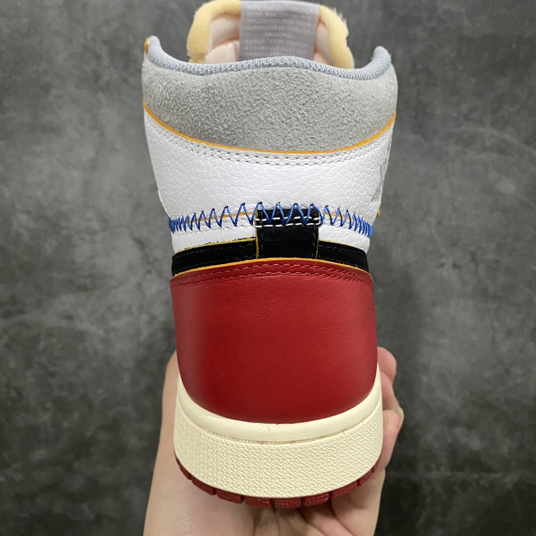 [XP Pure Original] The latest batch of Union x Air Jordan AJ1 Retro High NRG joint four-color stitching black toe BV1300-106